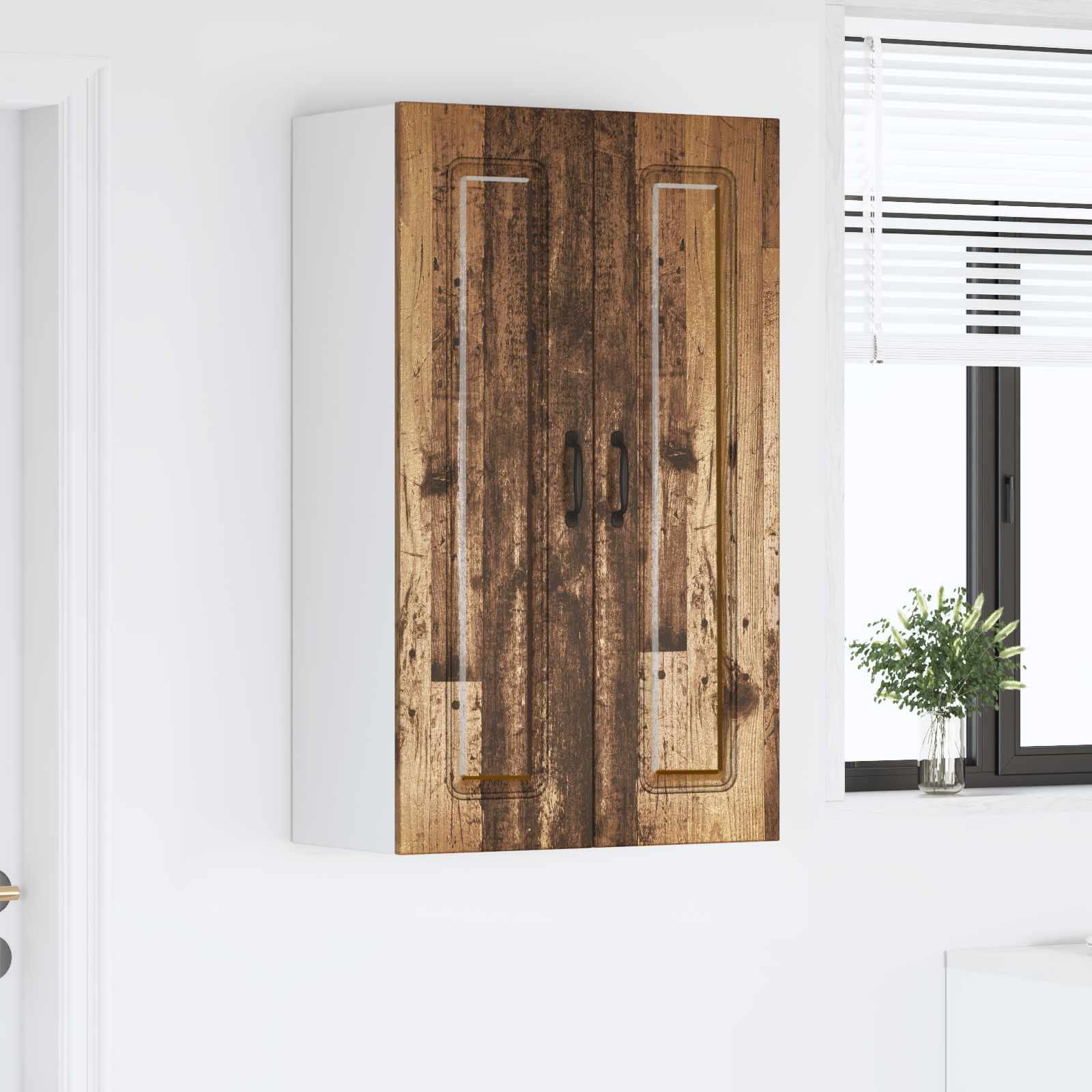 vidaXL Geschirrspülerfront Kalmar Altholz 60 x 31 x 100 cm