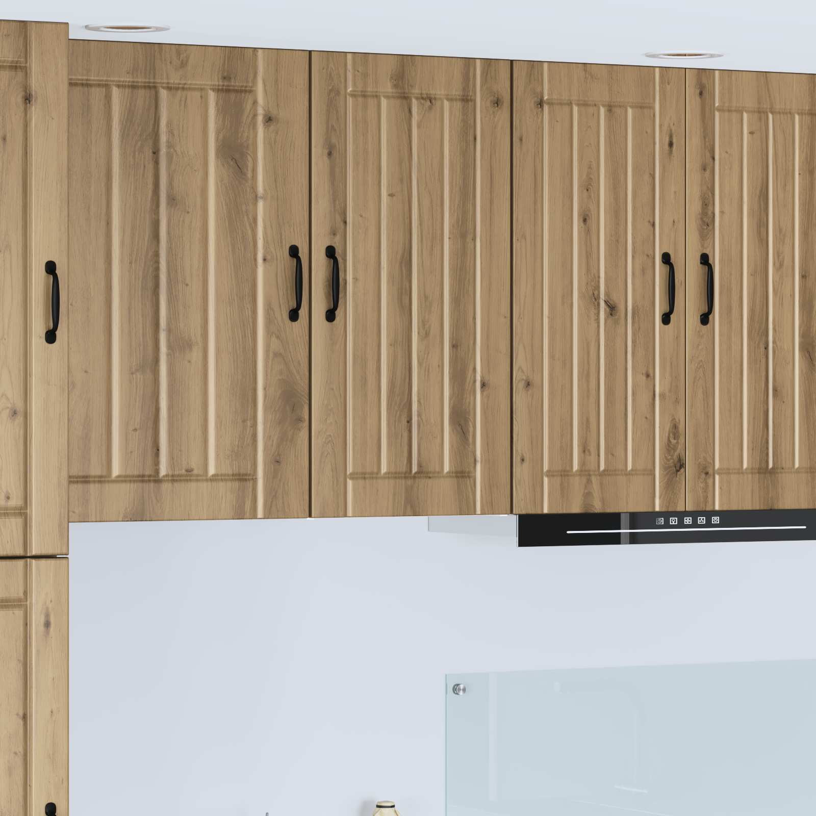 vidaXL Wandschrank LUCCA Artisan-Eiche 40 x 31 x 80 cm Holzwerkstoff