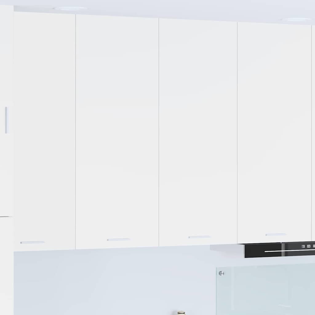 vidaXL Hängeschrank mit Speicher Weiß 80 x 31 x 100 cm Holzwerkstoff