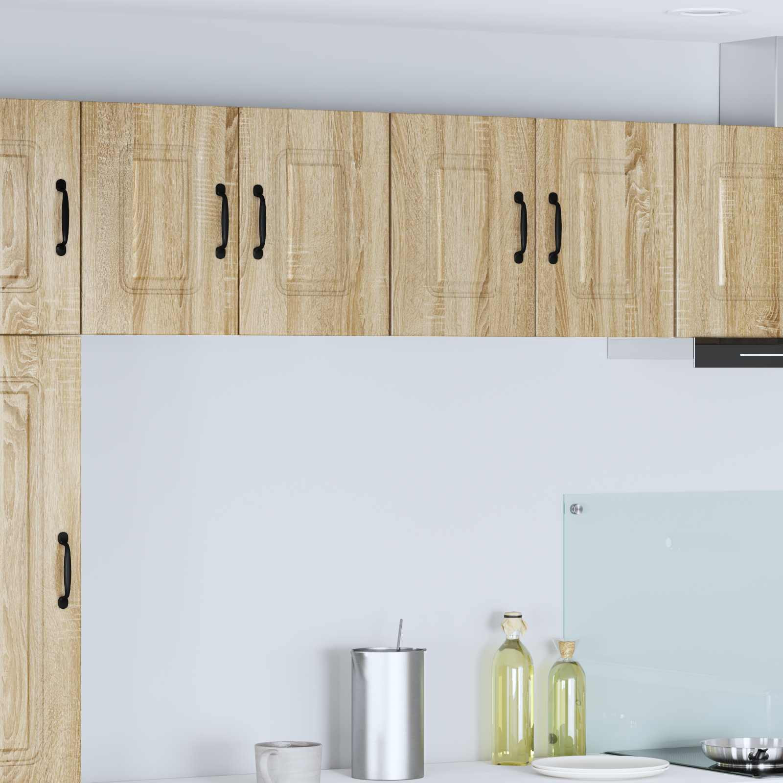 vidaXL Geschirrspülerfront Kalmar 2 pcs Sonoma-Eiche 60 x 31 x 40 cm
