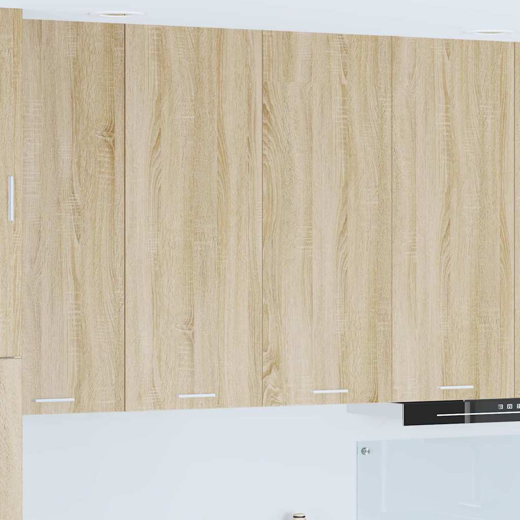 vidaXL Hängeschrank Sonoma-Eiche 80 x 31 x 100 cm Holzwerkstoff