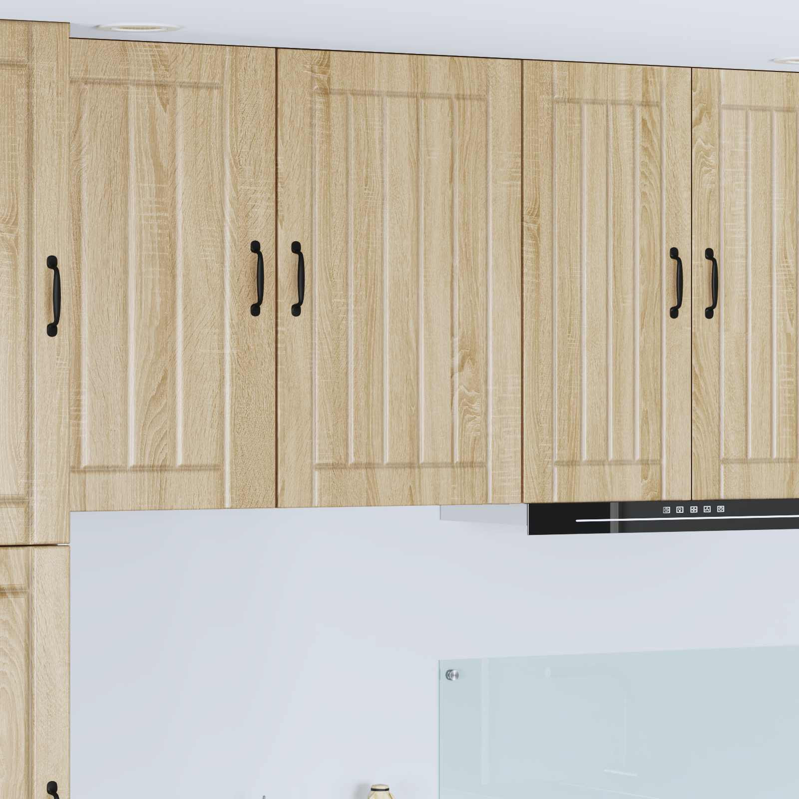 vidaXL Wandschrank LUCCA Sonoma-Eiche 50 x 31 x 80 cm Holzwerkstoff