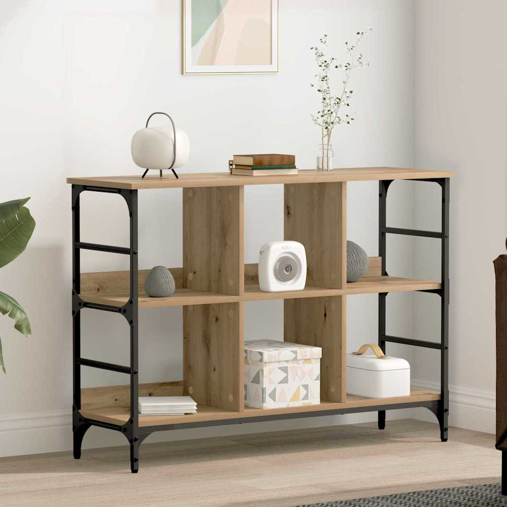 vidaXL Sideboard Artisan-Eiche 102 x 32 x 73,5 cm