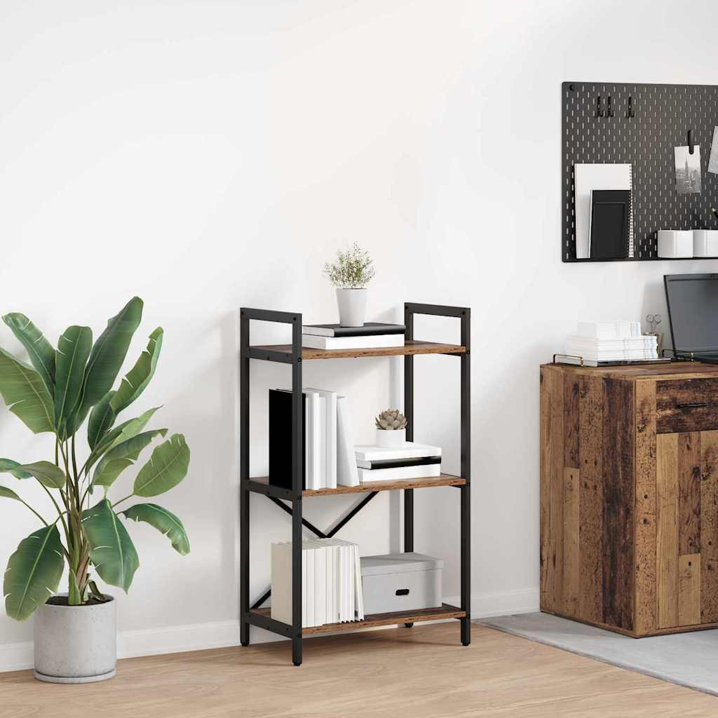 vidaXL Bücherregal Altholz 56 x 34 x 96 cm Holzwerkstoff