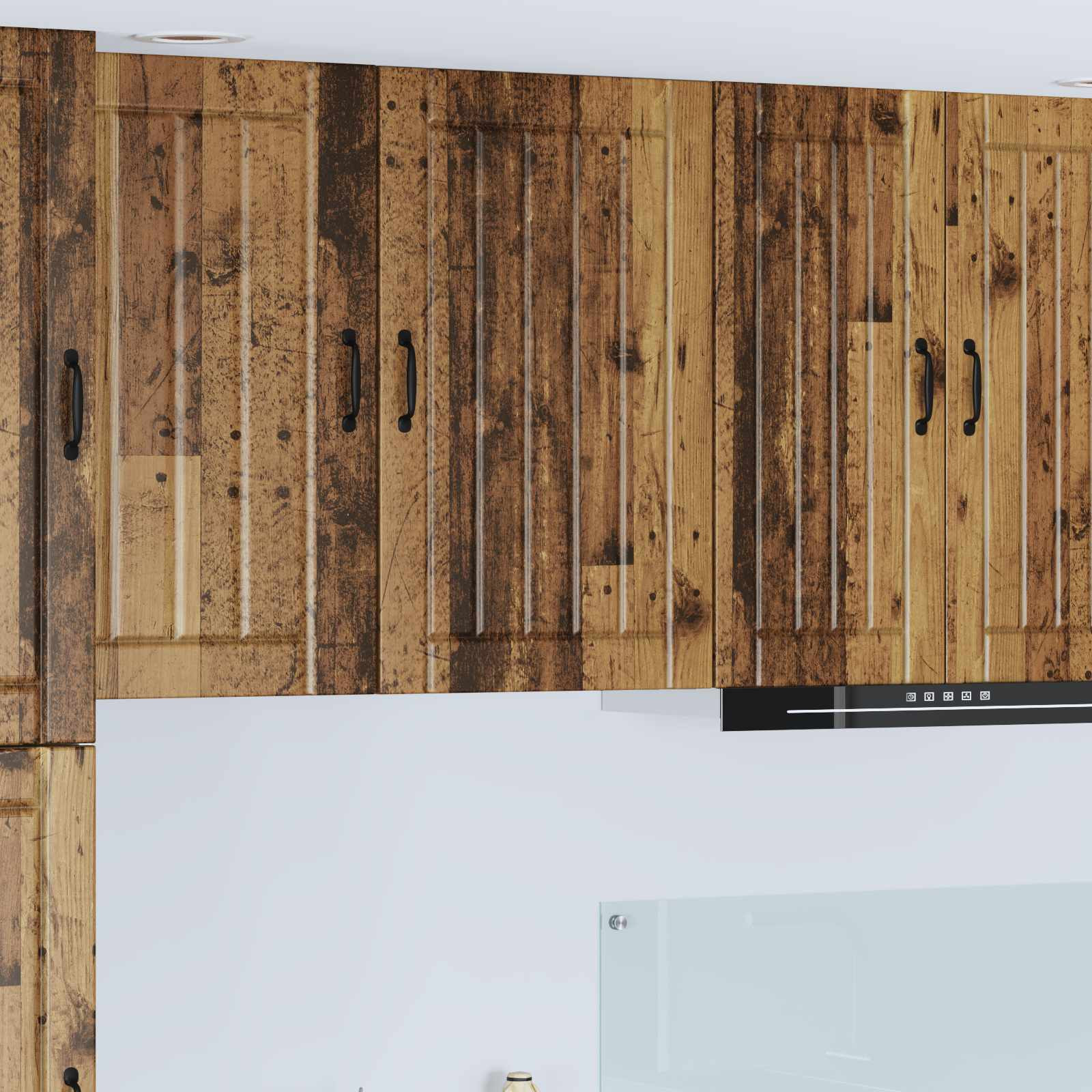 vidaXL Wandschrank LUCCA Altholz 50 x 31 x 80 cm Holzwerkstoff