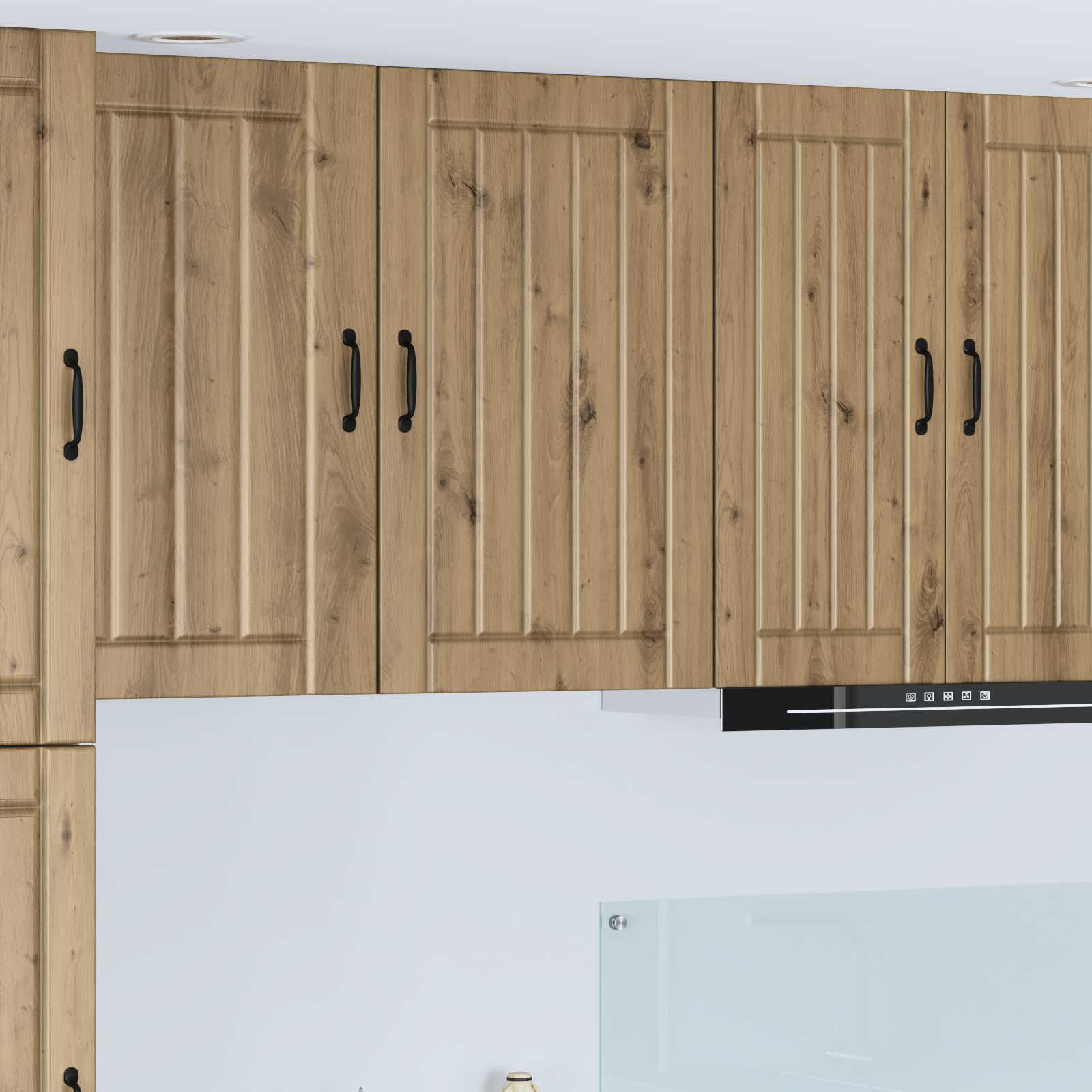vidaXL Wandschrank LUCCA Artisan-Eiche 50 x 31 x 80 cm Holzwerkstoff