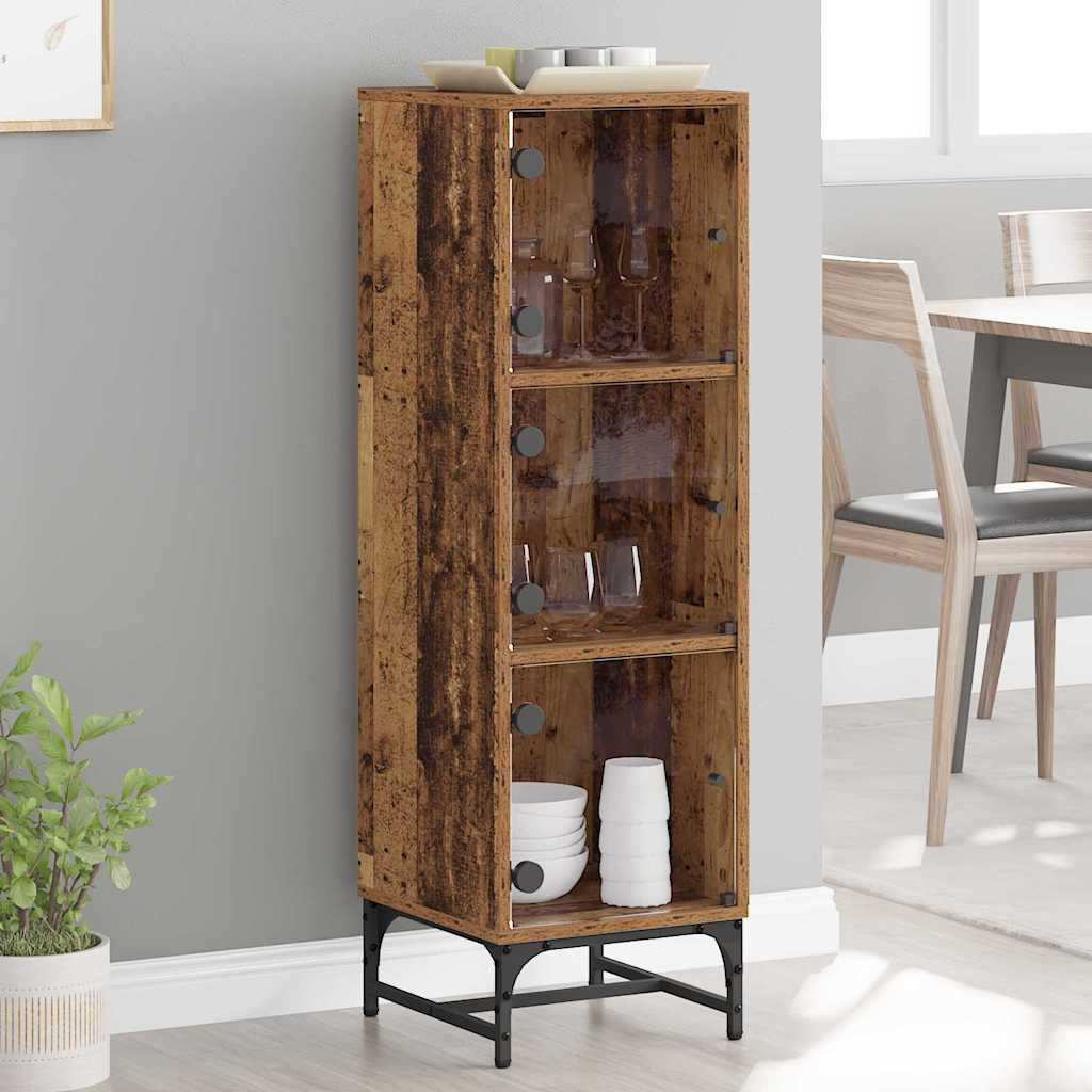 vidaXL Sideboard Altholz 35 x 37 x 117 cm