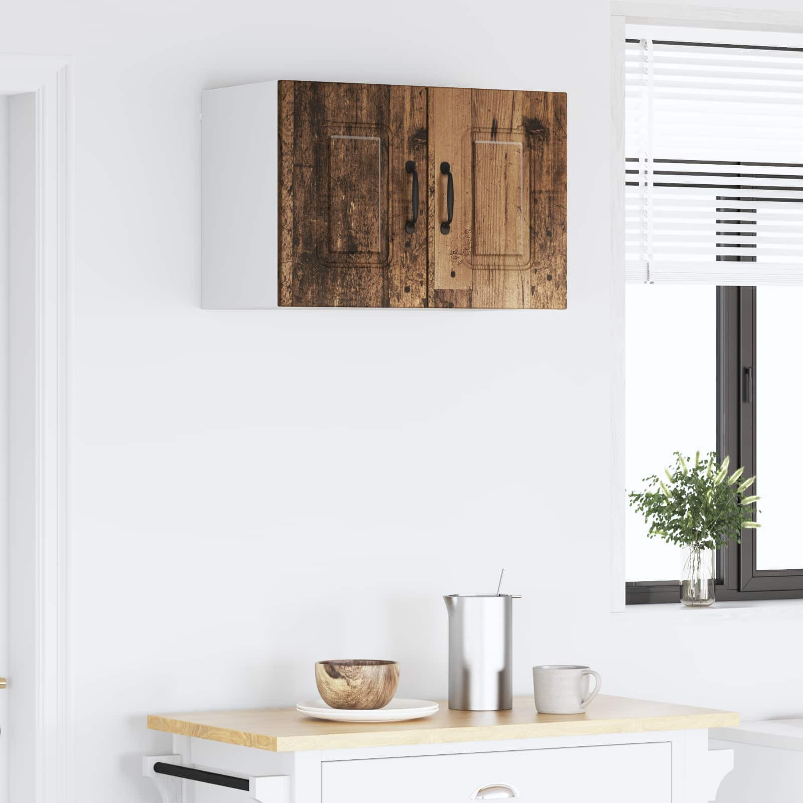 vidaXL Geschirrspülerfront Kalmar Altholz 60 x 31 x 40 cm