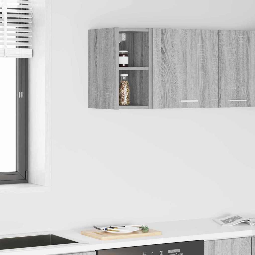 vidaXL Hängeschrank Graues Sonoma 20 x 29,5 x 40 cm Holzwerkstoff