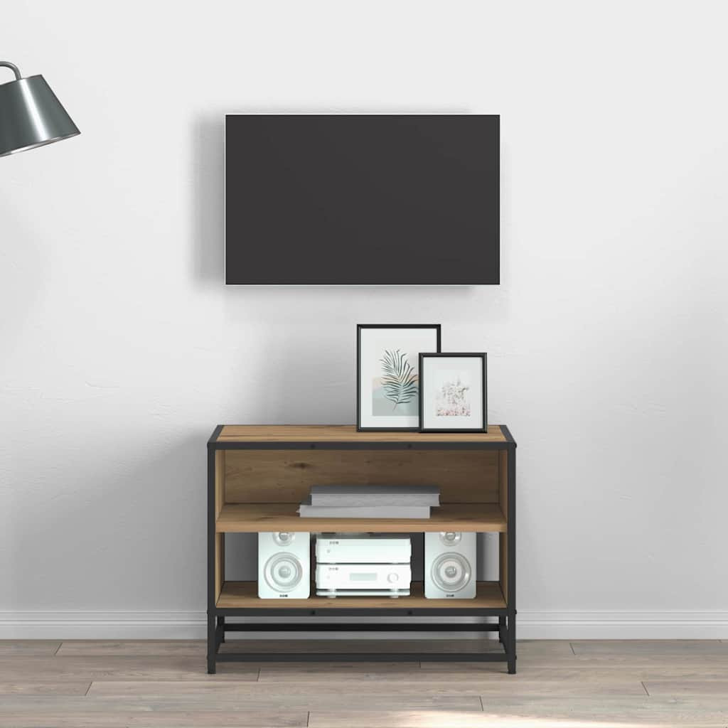 vidaXL TV-Einheiten 61 x 40 x 46 cm Artisan-Eiche Holzwerkstoff