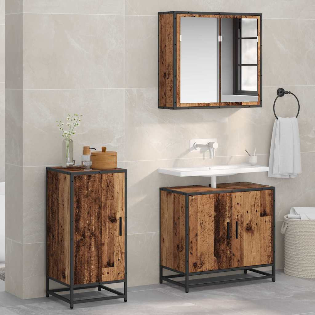 vidaXL Sideboard Altholz 35,5 x 35 x 76 cm