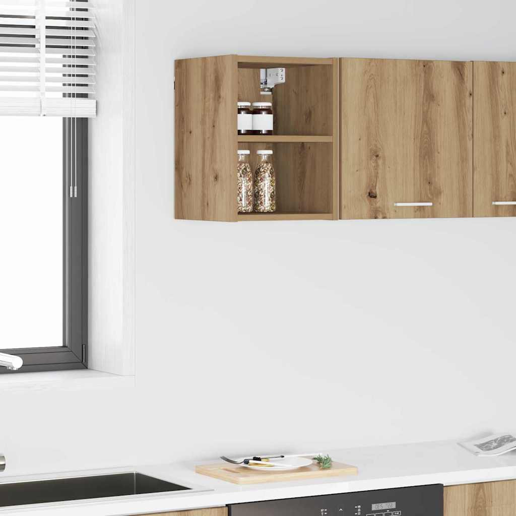 vidaXL Hängeschrank Artisan-Eiche 30 x 29,5 x 40 cm Holzwerkstoff