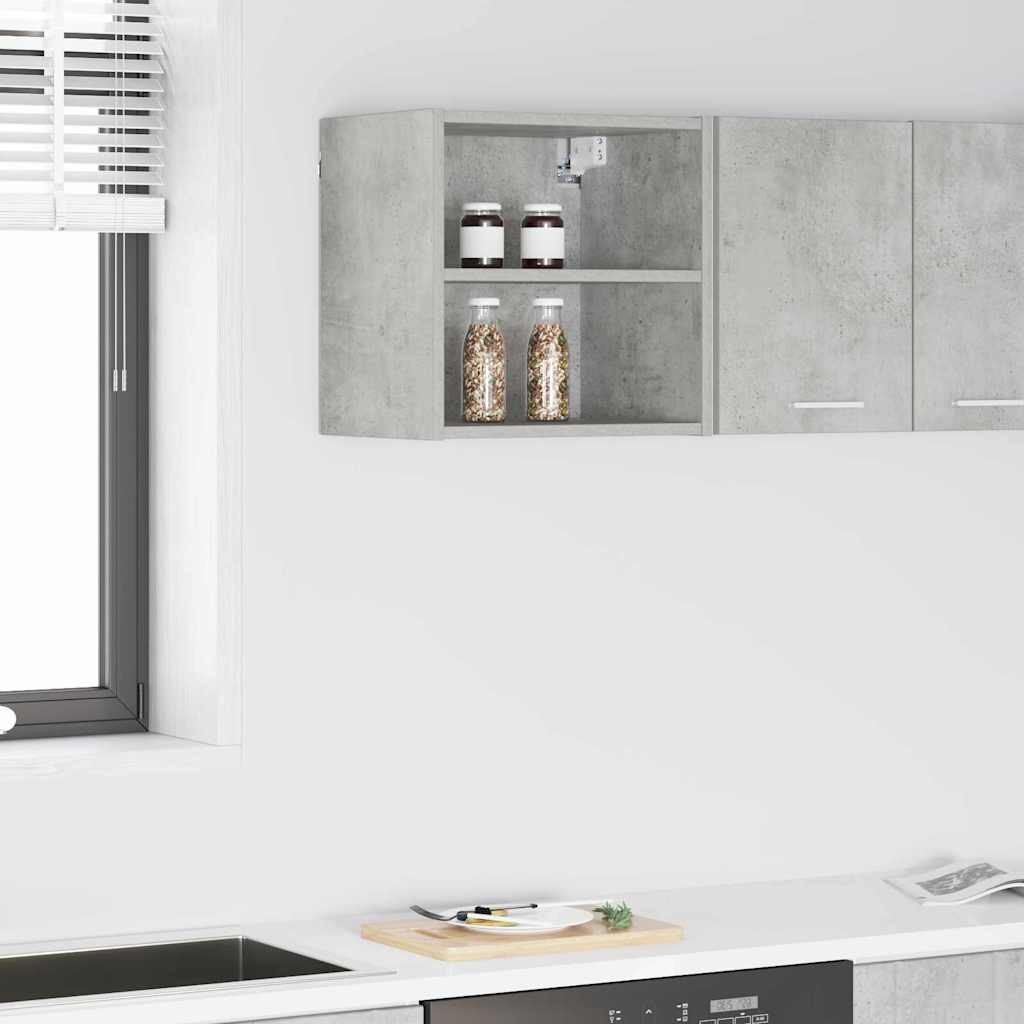 vidaXL Hängeschrank Beton Grau 40 x 29,5 x 40 cm Holzwerkstoff