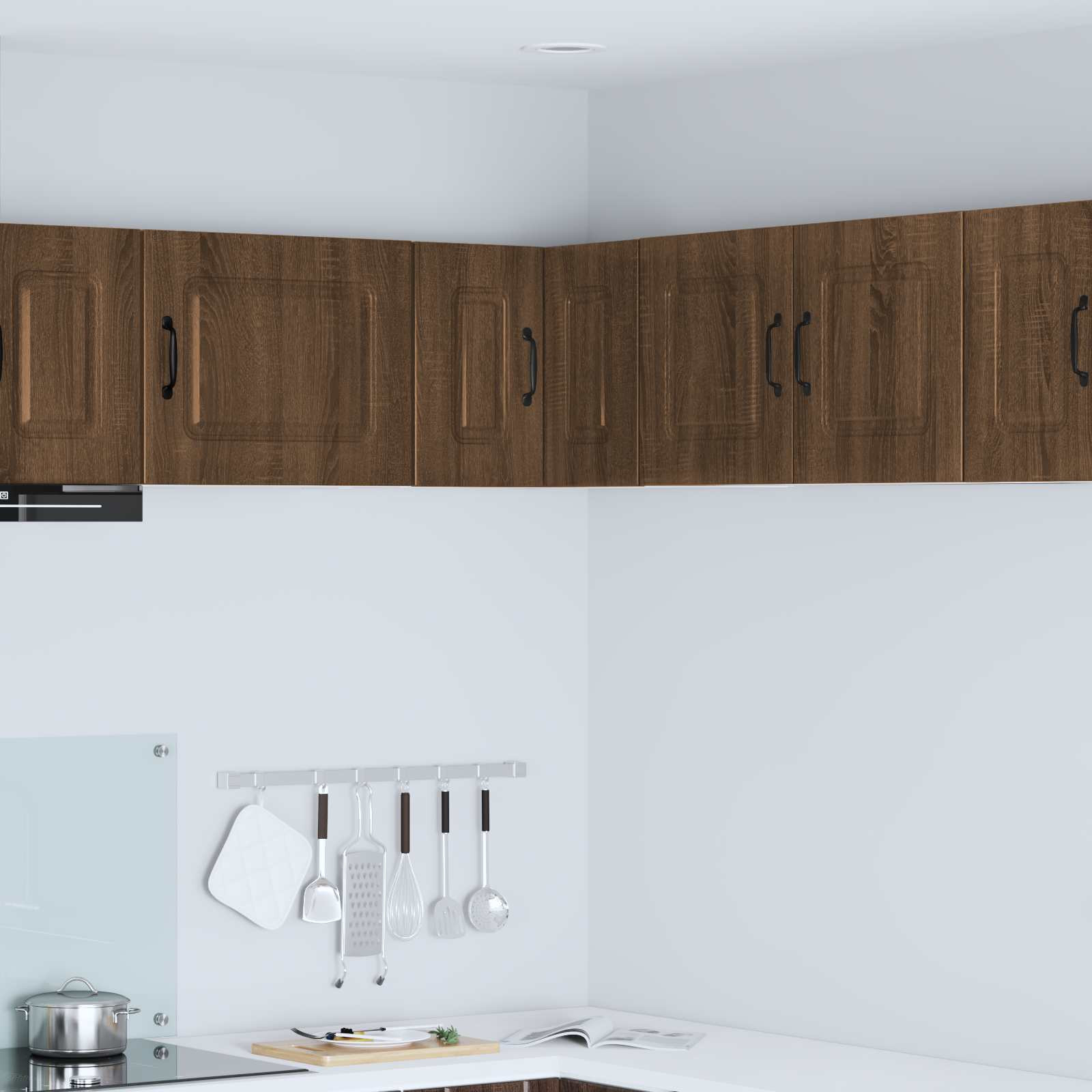 vidaXL Geschirrspülerfront Kalmar Braun Eichen-Optik 57 x 57 x 40 cm