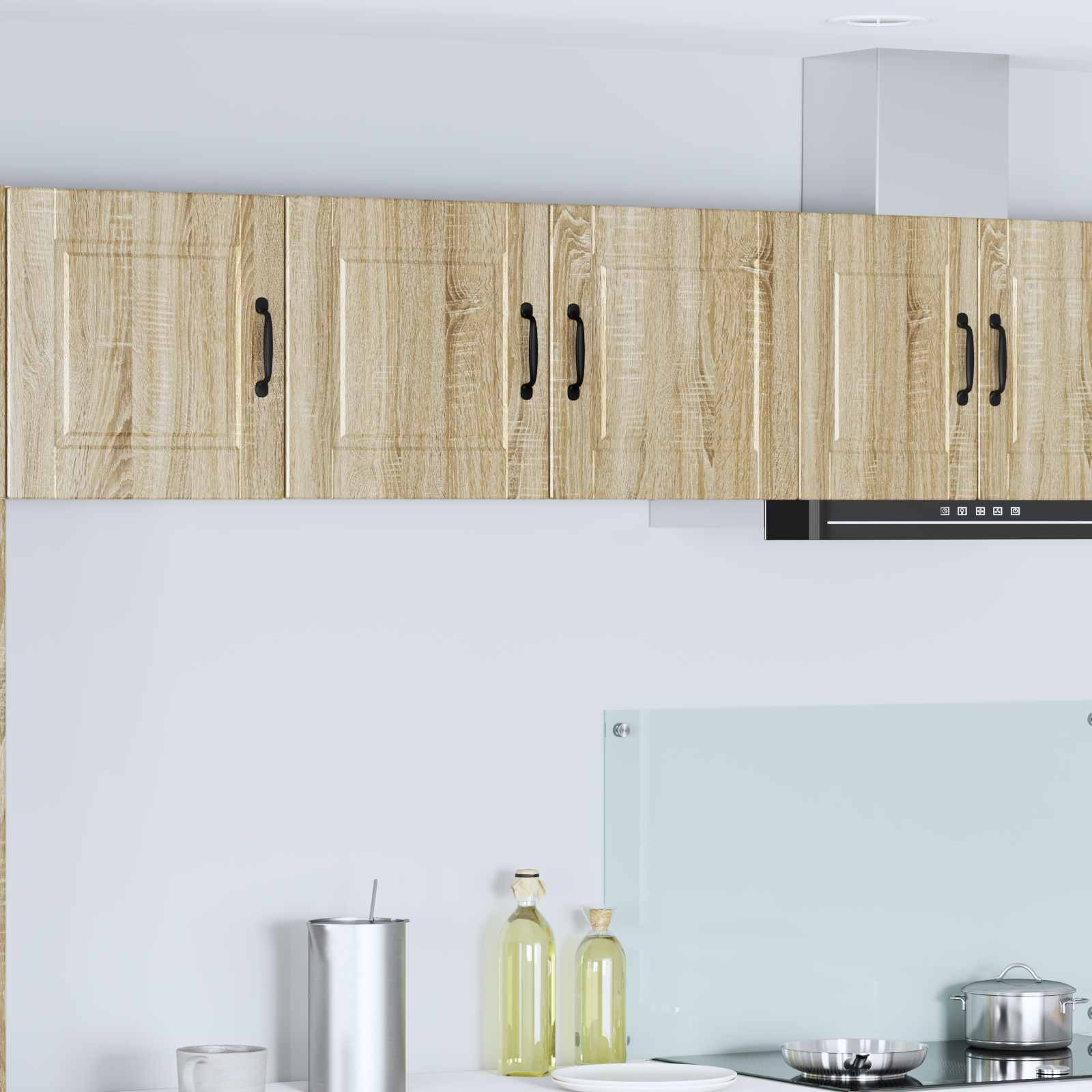 vidaXL Wandschrank PORTO Sonoma-Eiche 80 x 31 x 40 cm Holzwerkstoff