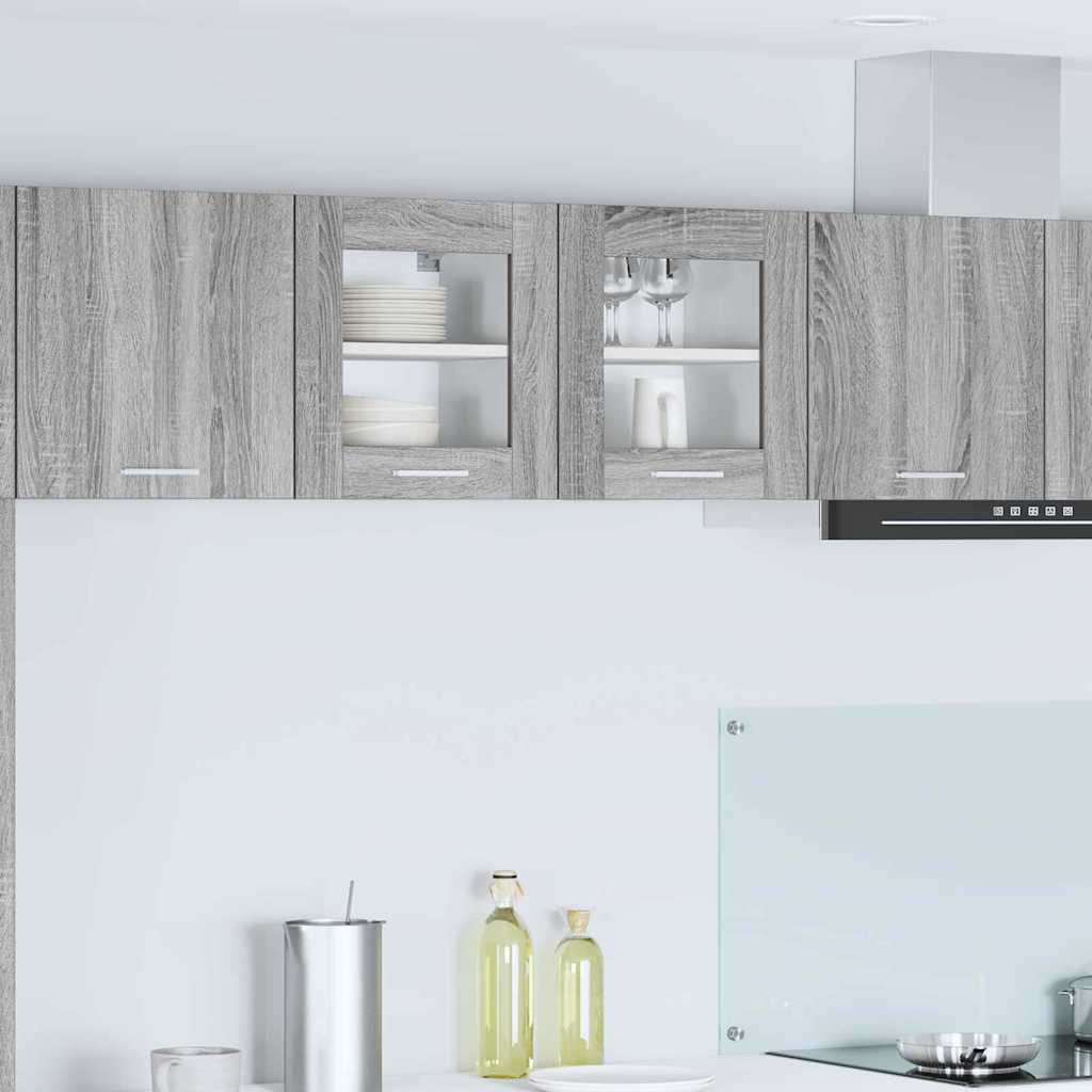vidaXL Hängeschrank Graues Sonoma 40 x 31 x 40 cm Holzwerkstoff
