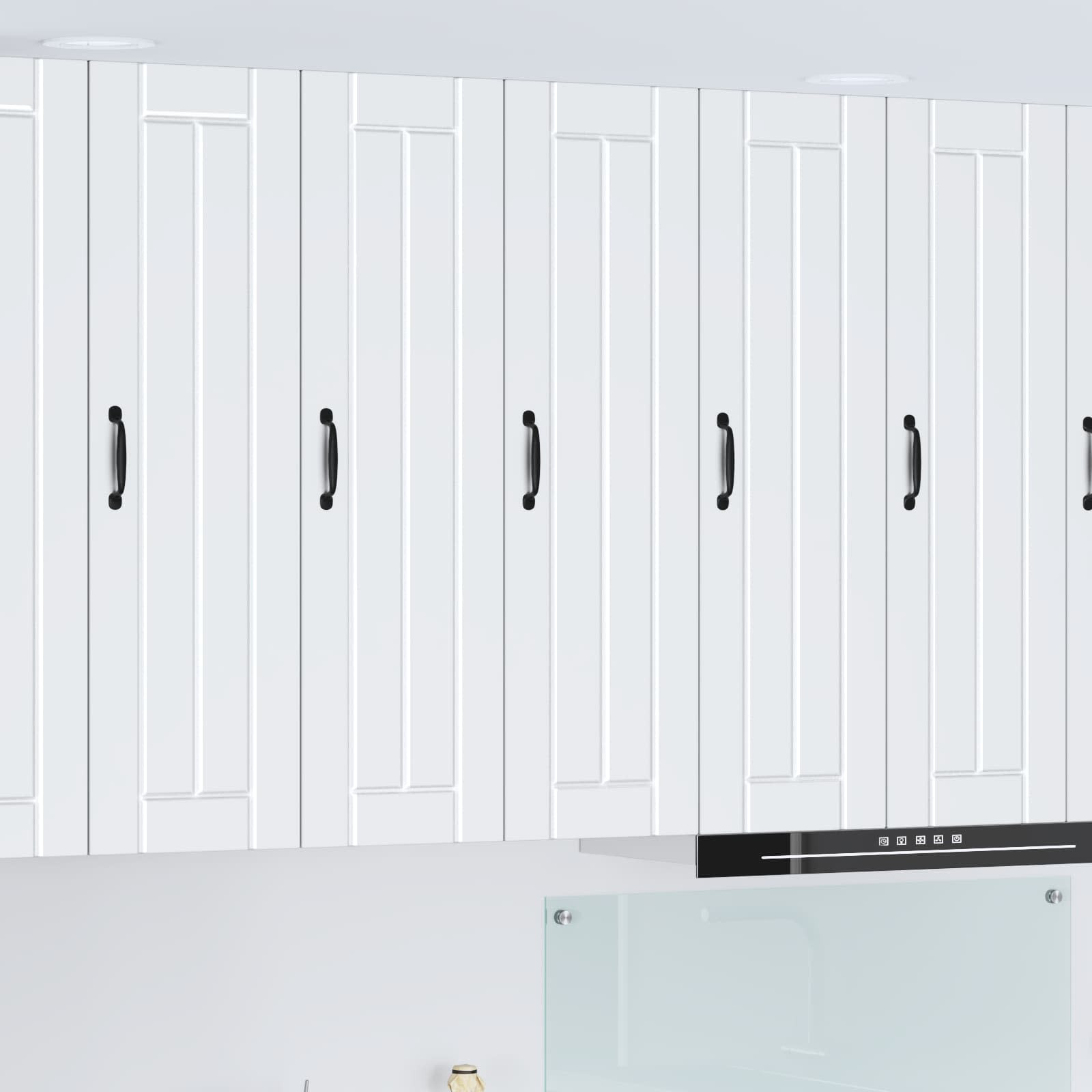 vidaXL Wandschrank LUCCA Weiß 30 x 31 x 100 cm Holzwerkstoff