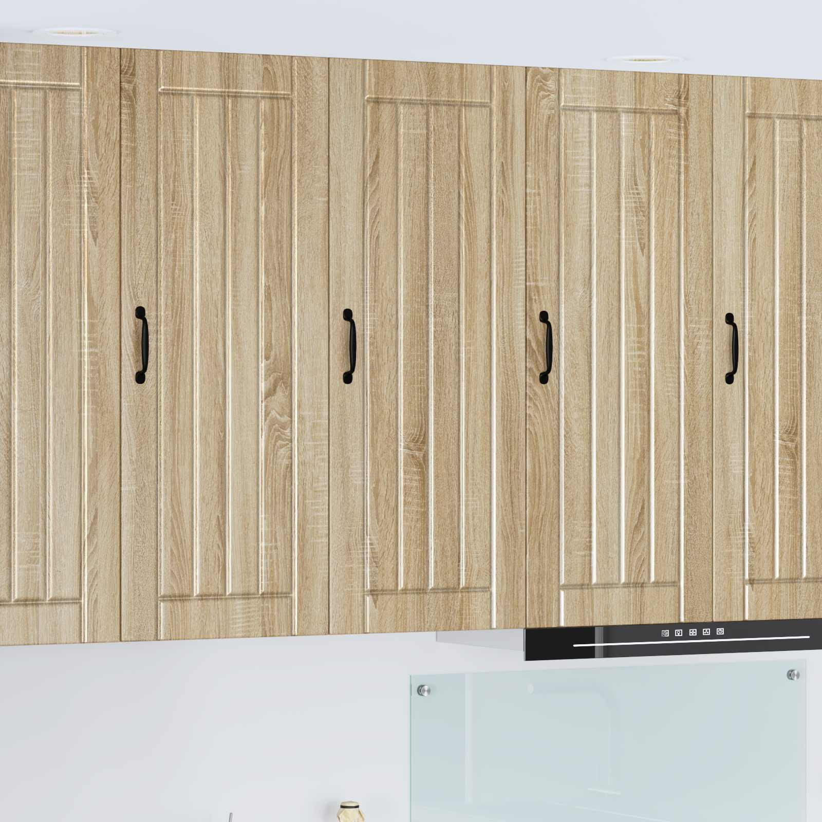 vidaXL Wandschrank LUCCA Sonoma-Eiche 40 x 31 x 100 cm Holzwerkstoff