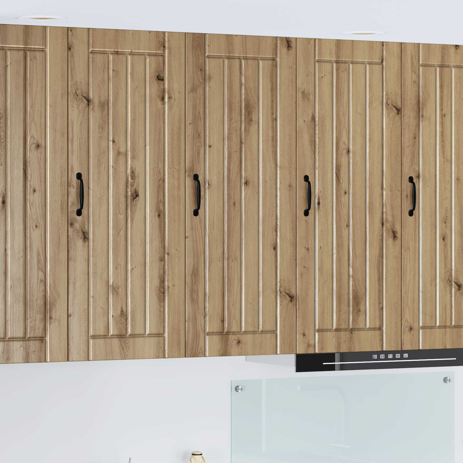 vidaXL Wandschrank LUCCA Artisan-Eiche 40 x 31 x 100 cm Holzwerkstoff