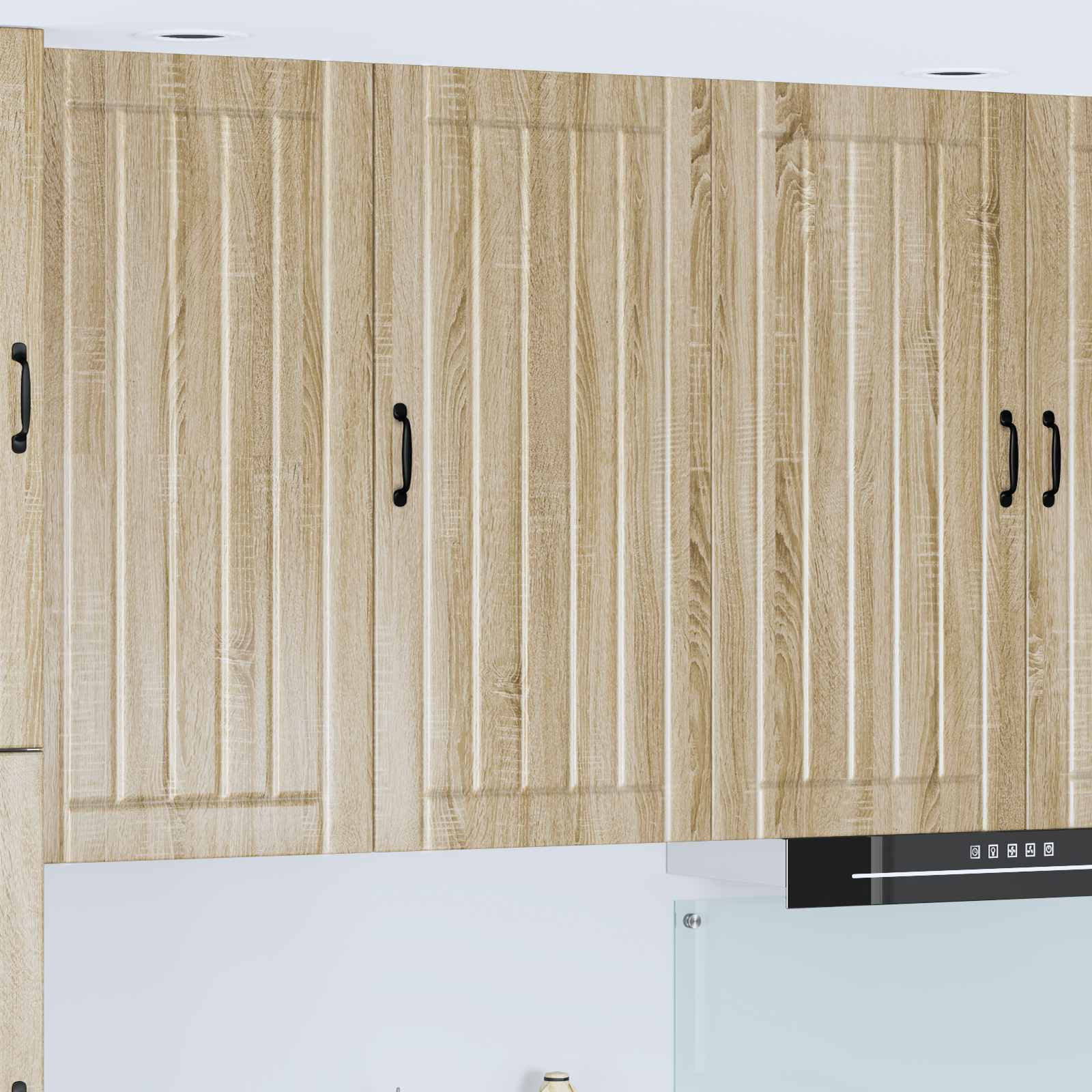 vidaXL Wandschrank LUCCA Sonoma-Eiche 50 x 31 x 100 cm Holzwerkstoff