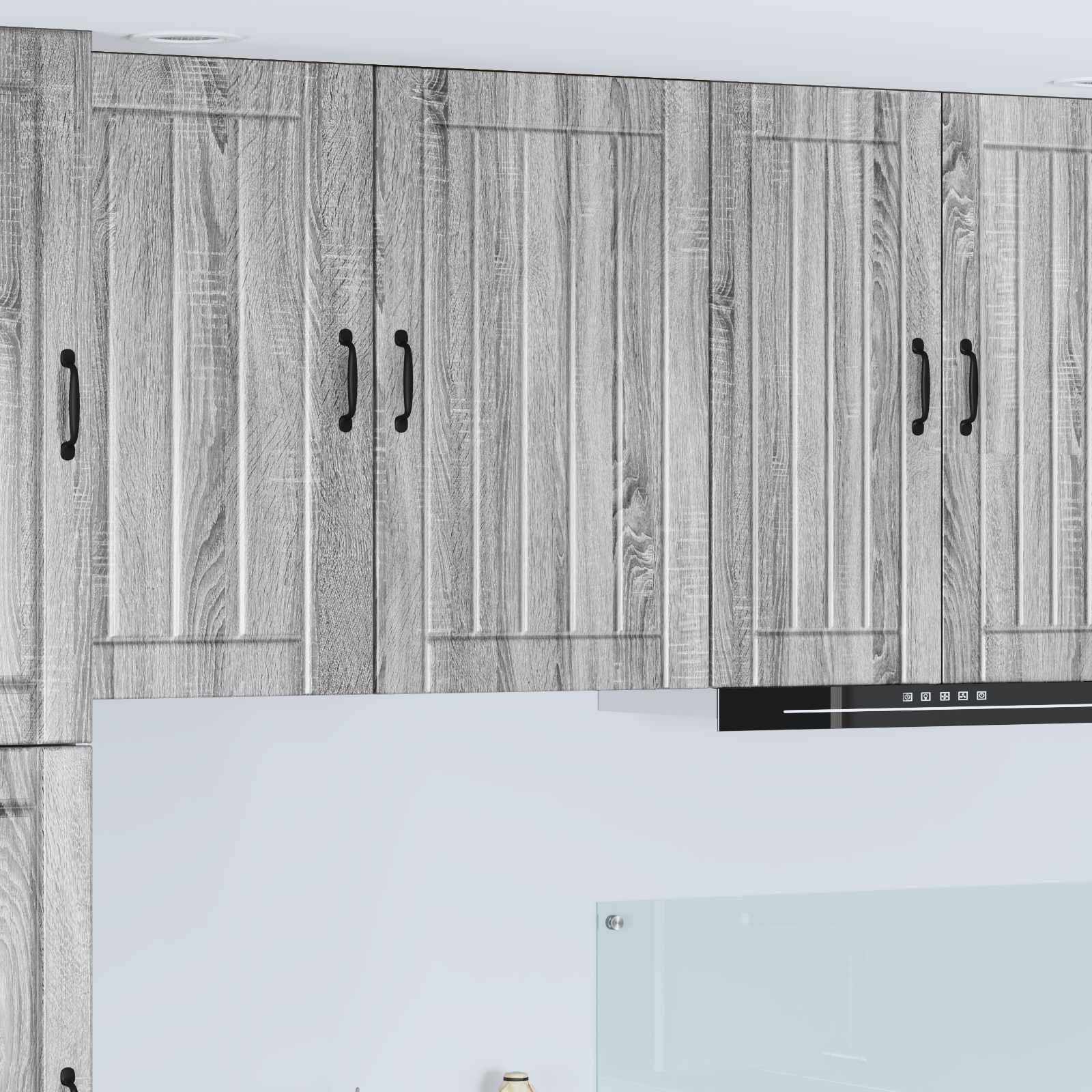 vidaXL Wandschrank LUCCA Graues Sonoma 50 x 31 x 100 cm Holzwerkstoff