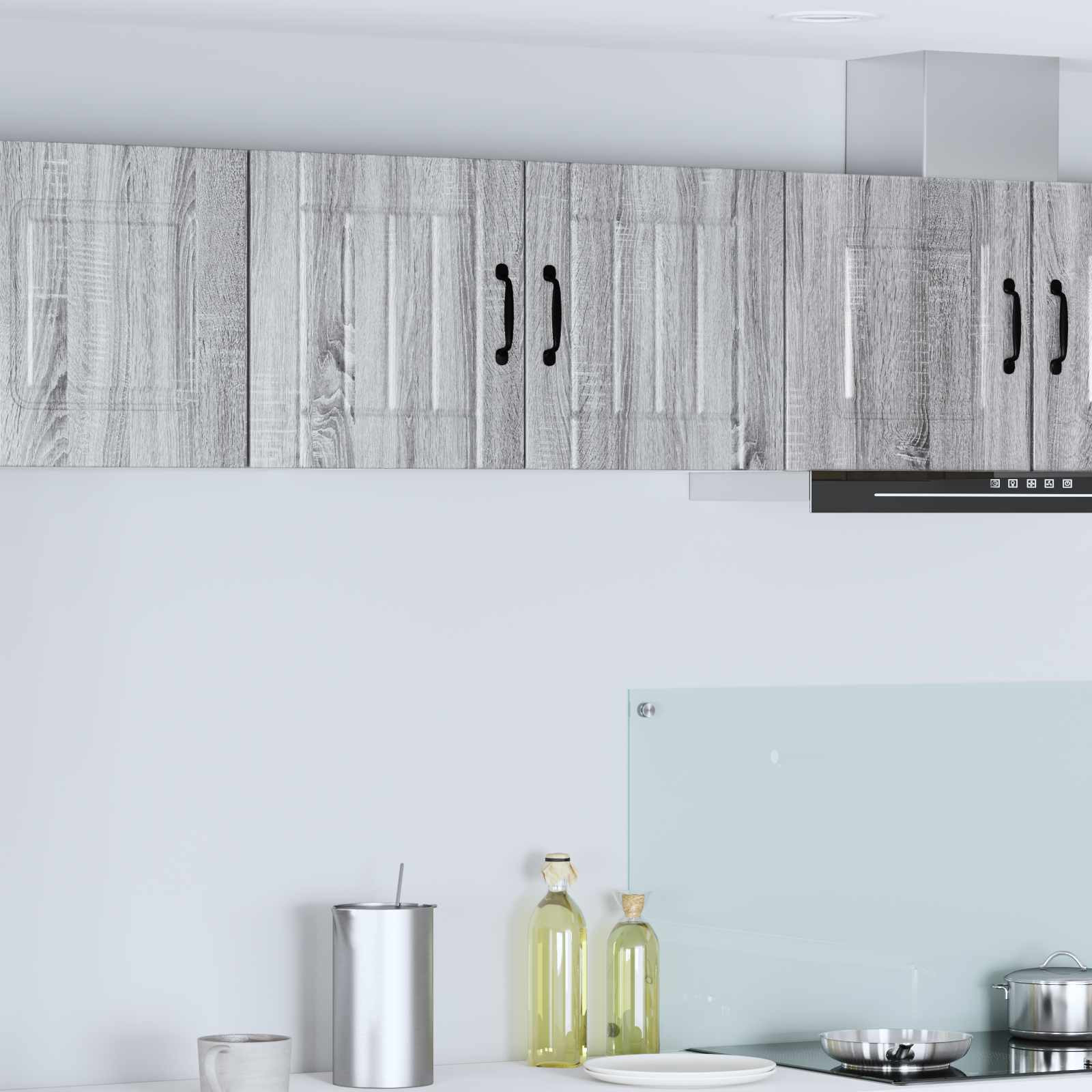 vidaXL Wandschrank LUCCA Graues Sonoma 40 x 31 x 40 cm Holzwerkstoff