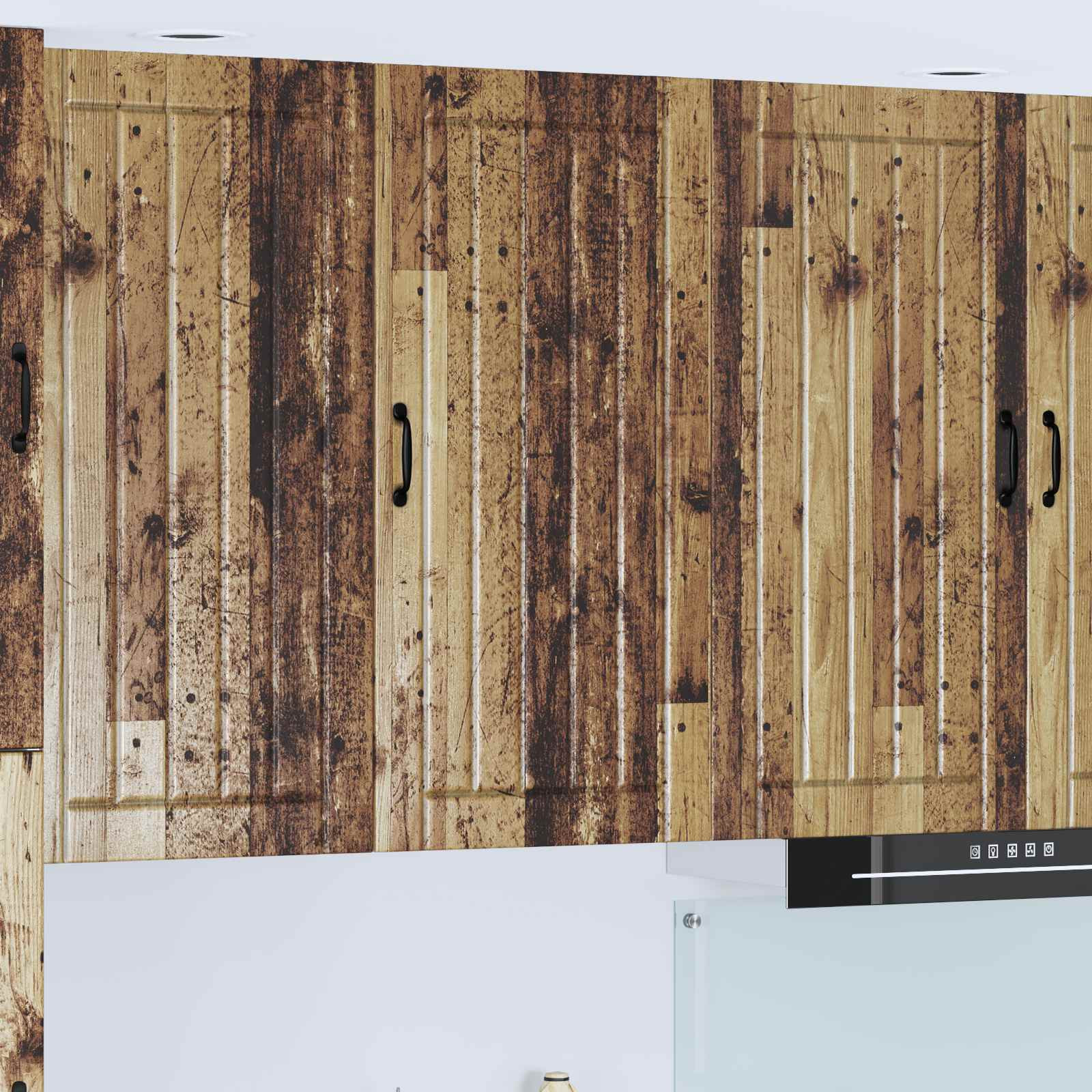 vidaXL Wandschrank LUCCA Altholz 50 x 31 x 100 cm Holzwerkstoff