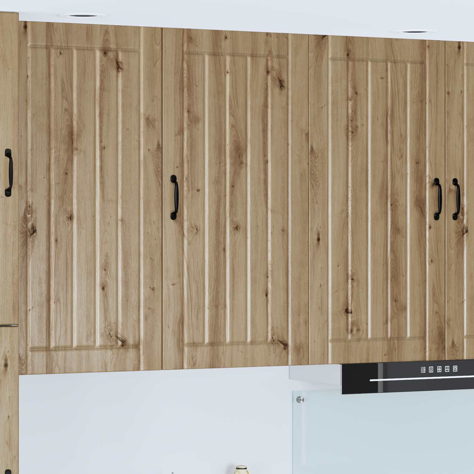vidaXL Wandschrank LUCCA Artisan-Eiche 50 x 31 x 100 cm Holzwerkstoff