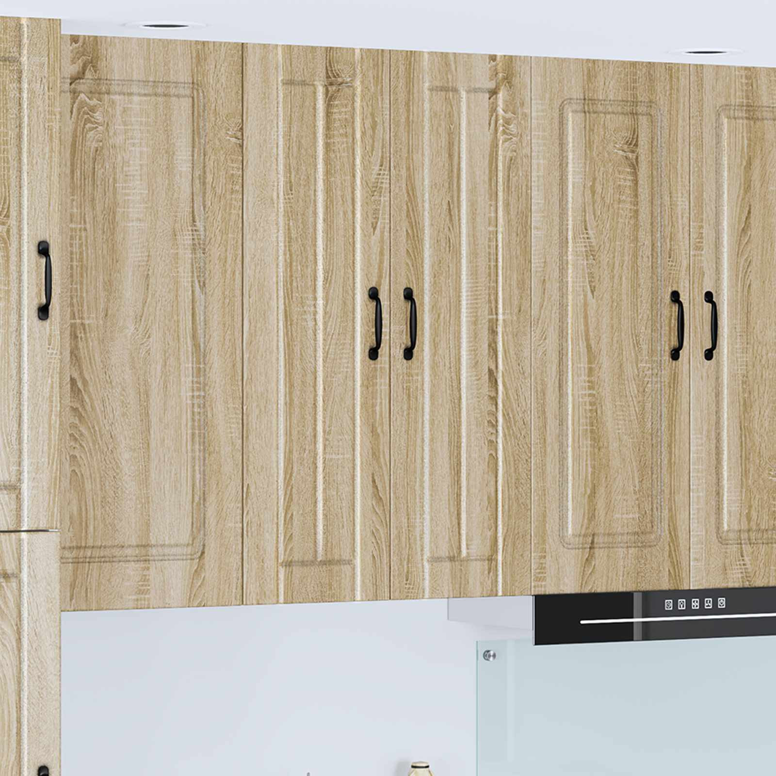 vidaXL Wandschrank LUCCA Sonoma-Eiche 60 x 31 x 100 cm Holzwerkstoff
