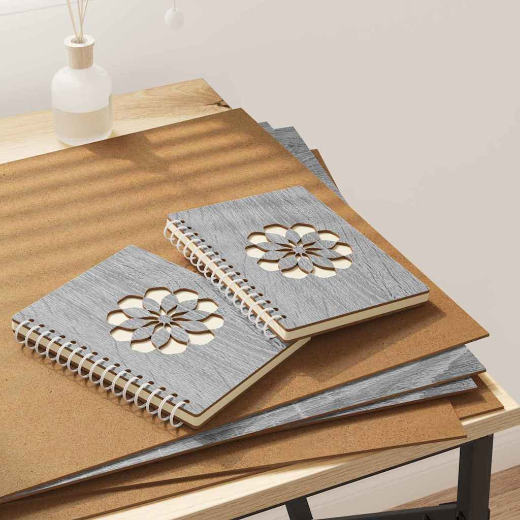vidaXL Dekoplatten 50 pcs Graues Sonoma 40 x 60 x 0.27 cm