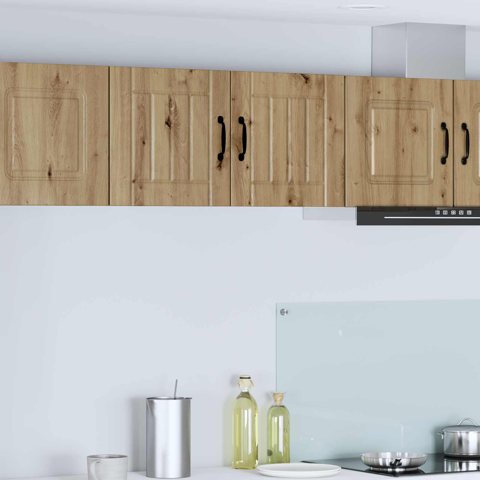 vidaXL Wandschrank LUCCA Artisan-Eiche 40 x 31 x 40 cm Holzwerkstoff