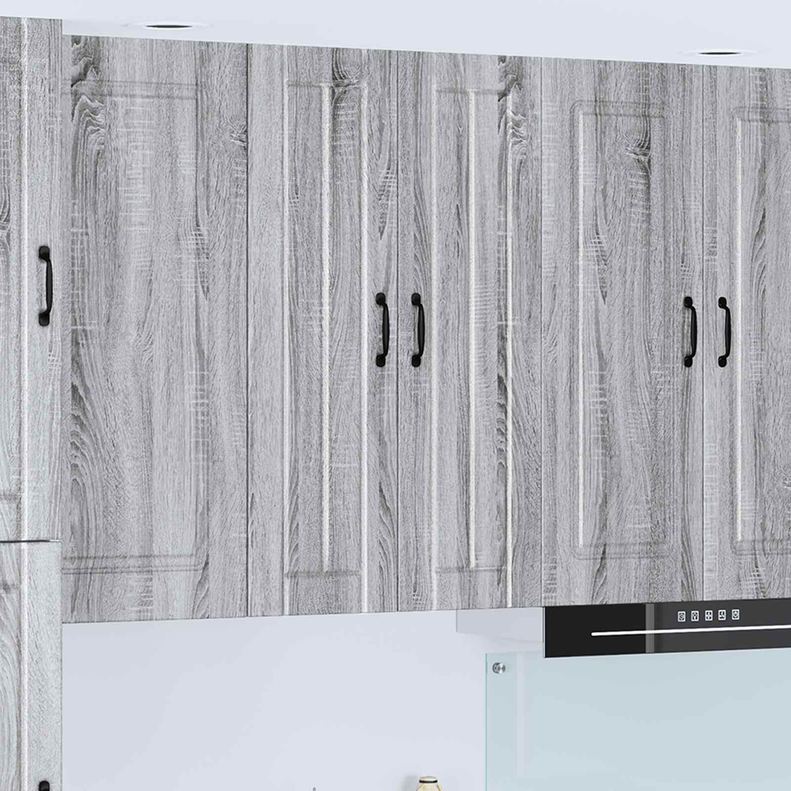 vidaXL Wandschrank LUCCA Graues Sonoma 60 x 31 x 100 cm Holzwerkstoff