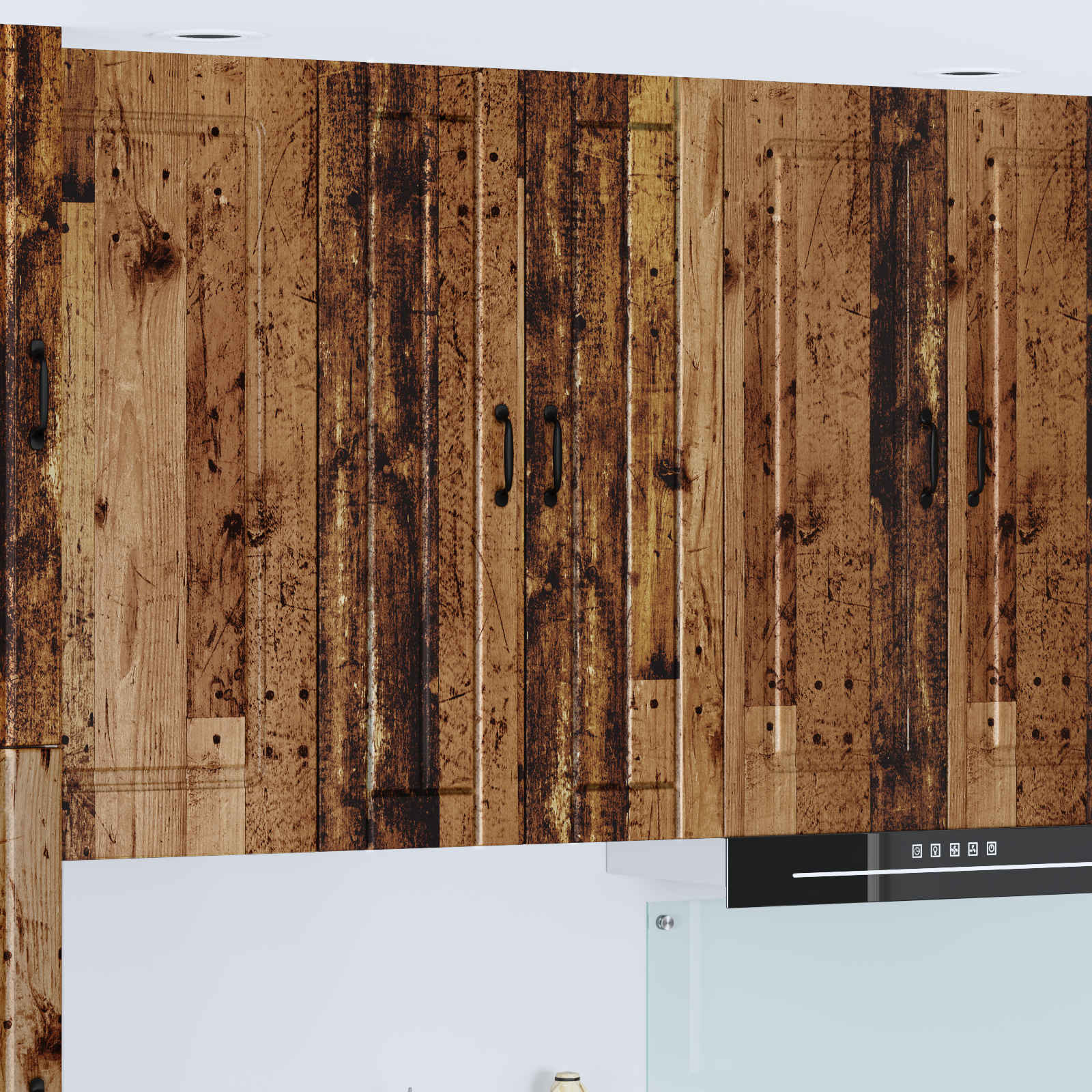 vidaXL Wandschrank LUCCA Altholz 60 x 31 x 100 cm Holzwerkstoff
