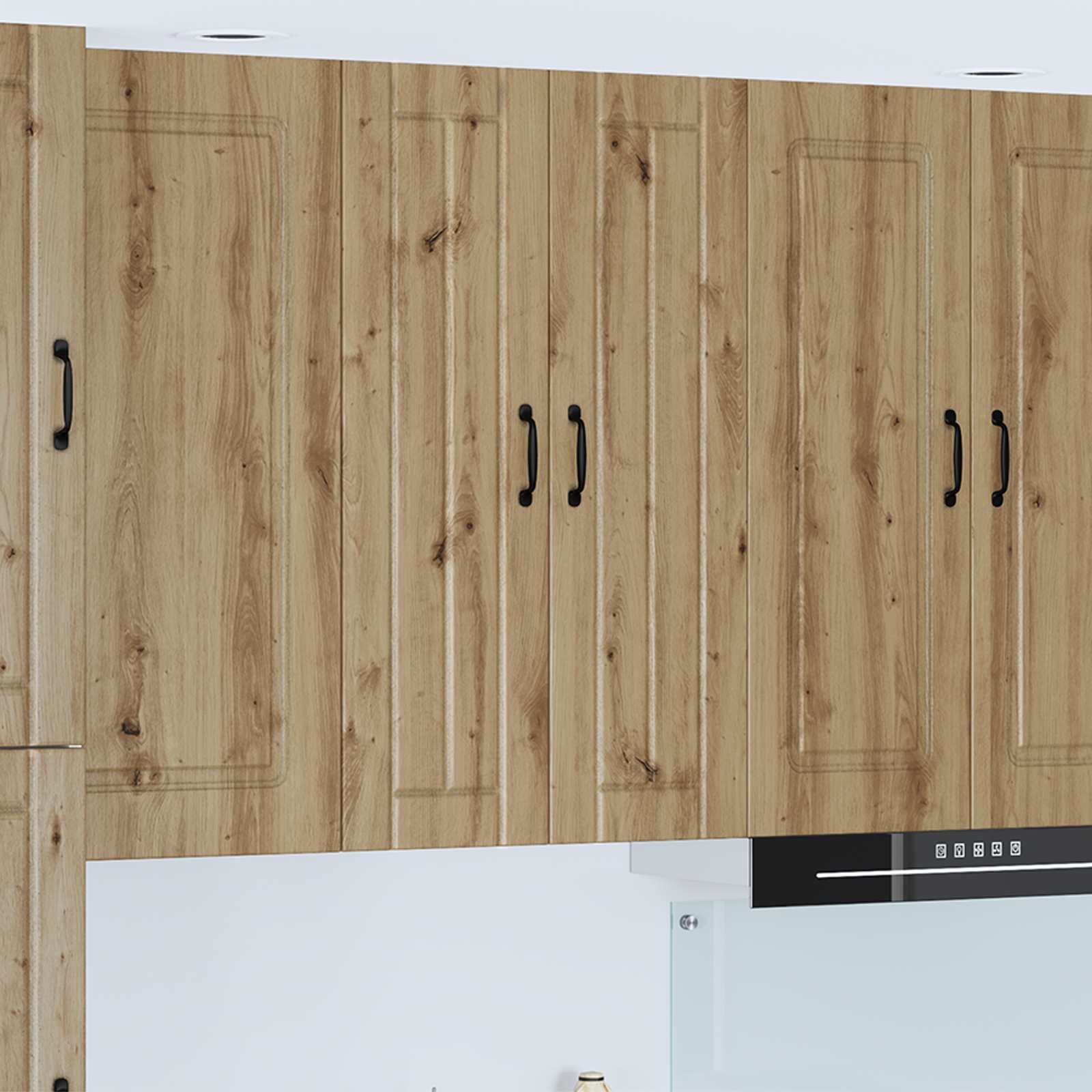 vidaXL Wandschrank LUCCA Artisan-Eiche 60 x 31 x 100 cm Holzwerkstoff