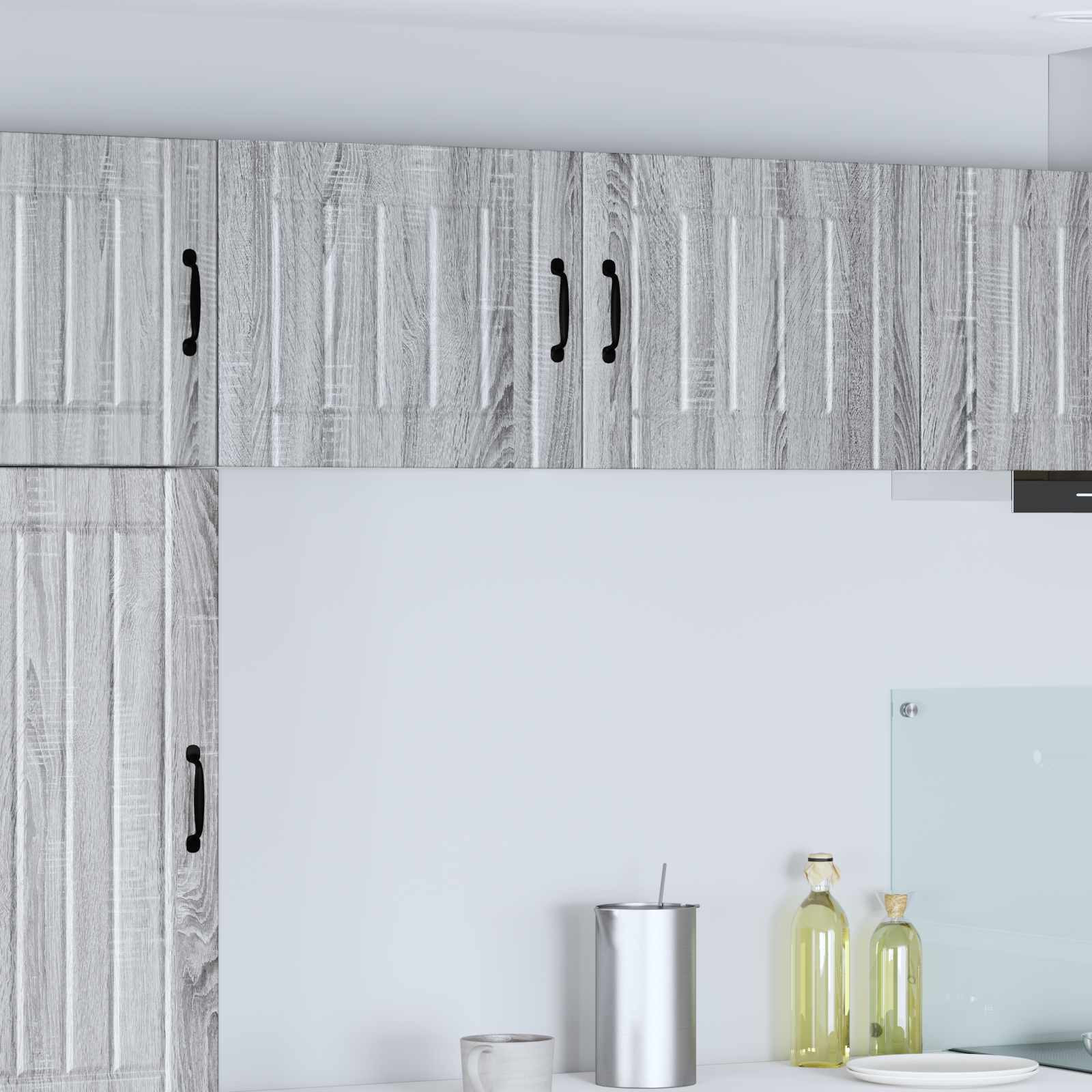 vidaXL Wandschrank LUCCA Graues Sonoma 50 x 31 x 40 cm Holzwerkstoff