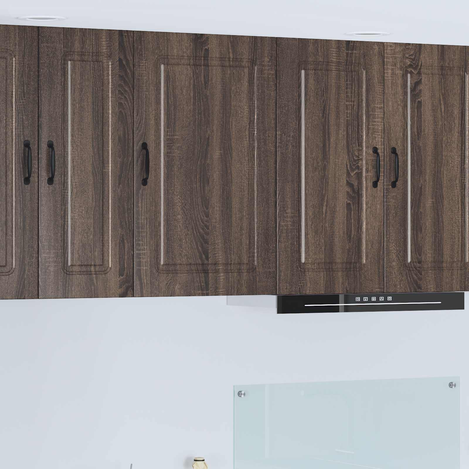 vidaXL Geschirrspülerfront Kalmar Braun Eichen-Optik 40 x 31 x 80 cm