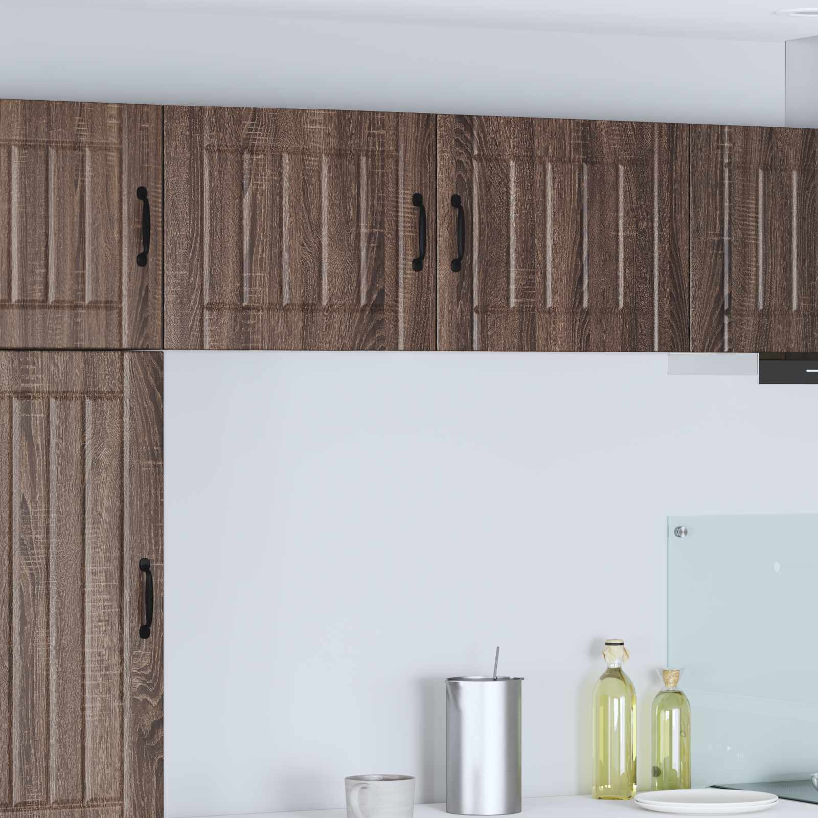 vidaXL Wandschrank LUCCA Brauneiche 50 x 31 x 40 cm Holzwerkstoff