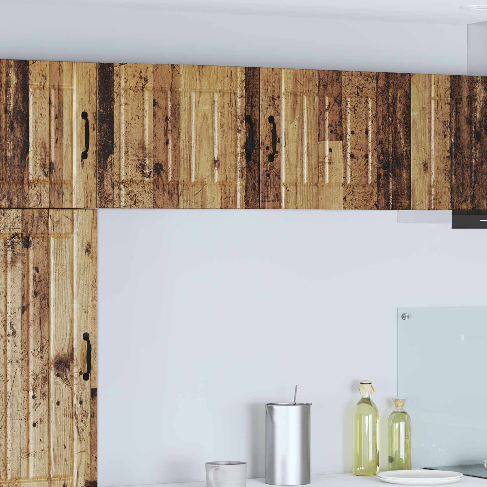 vidaXL Wandschrank LUCCA Altholz 50 x 31 x 40 cm Holzwerkstoff