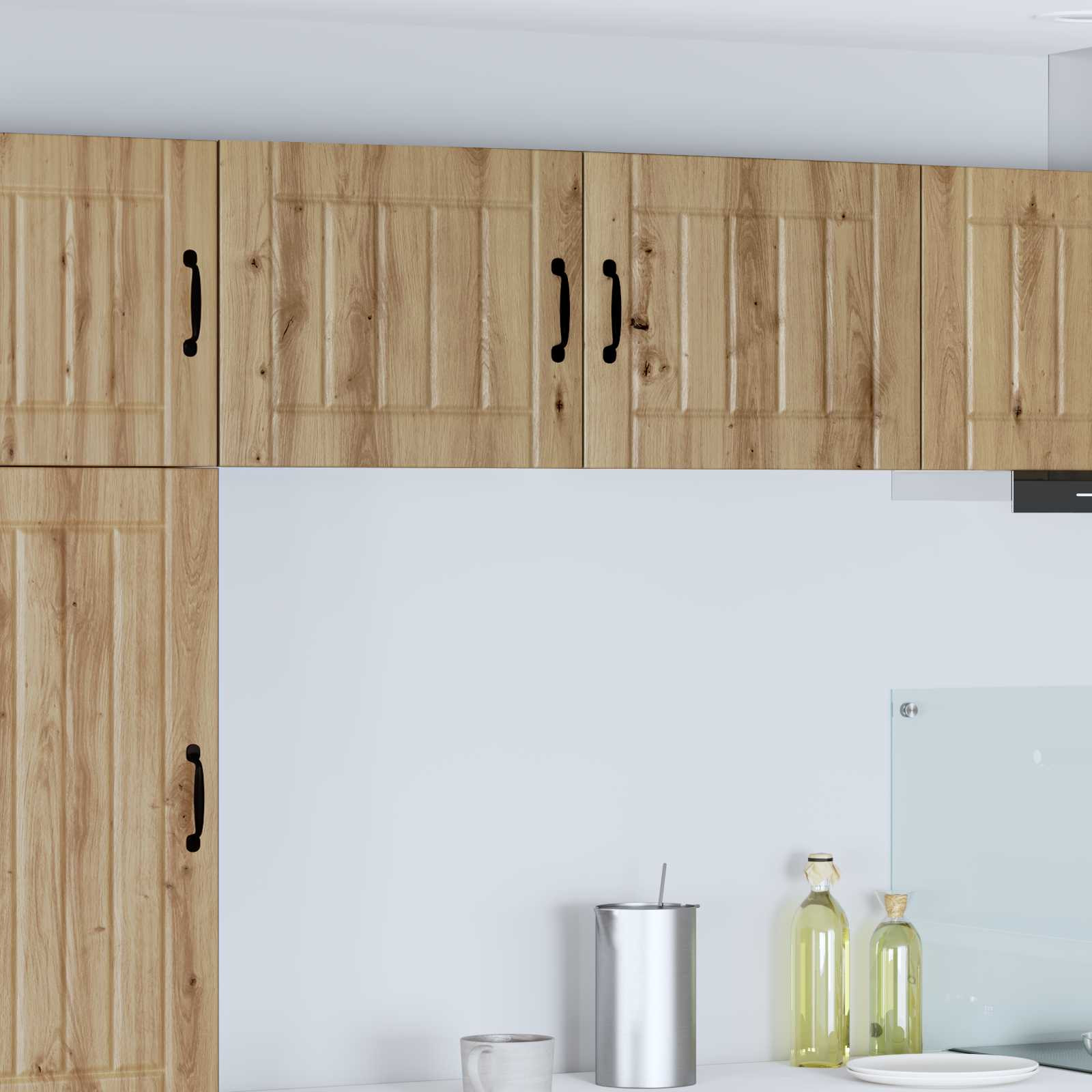 vidaXL Wandschrank LUCCA Artisan-Eiche 50 x 31 x 40 cm Holzwerkstoff