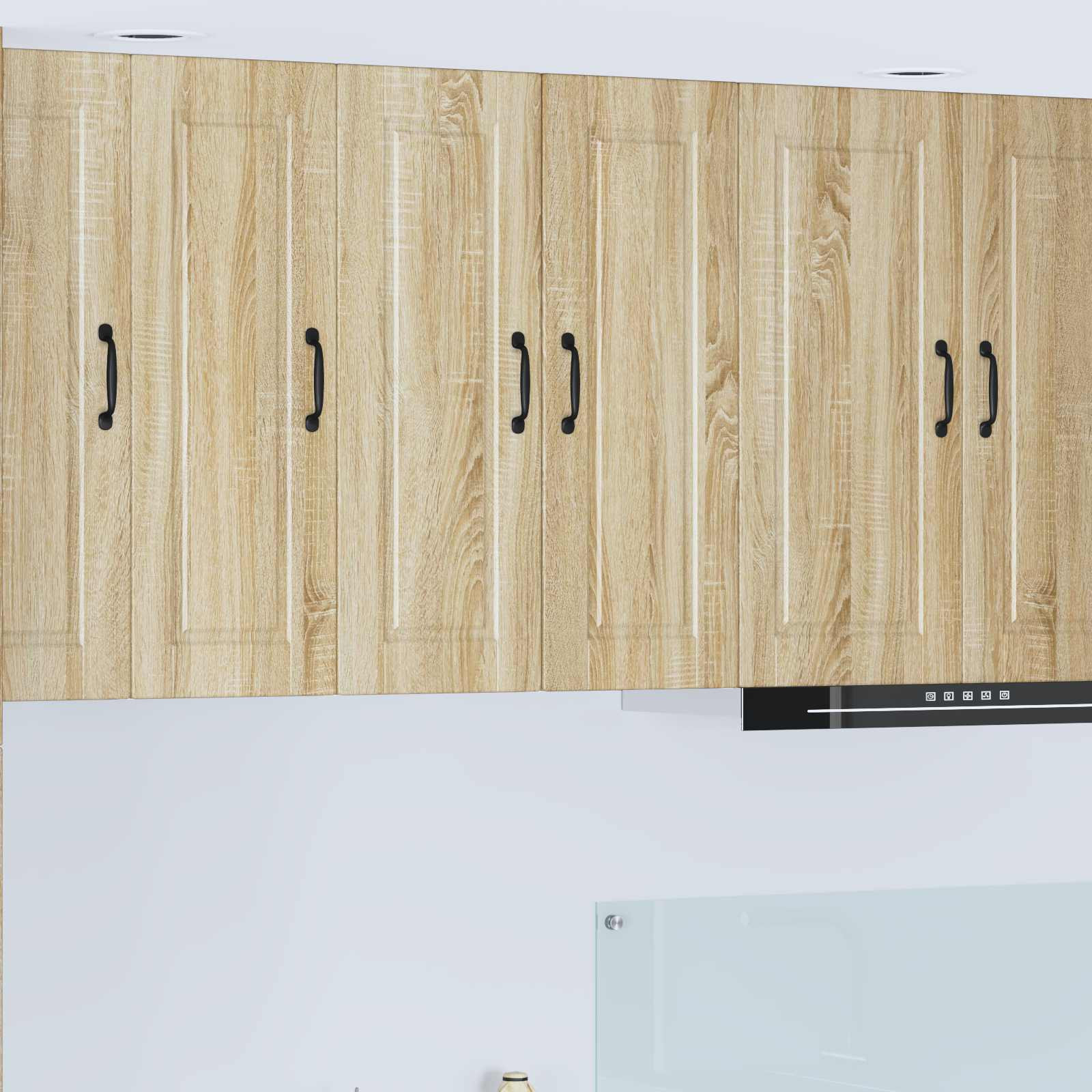 vidaXL Wandschrank PORTO Sonoma-Eiche 30 x 31 x 80 cm Holzwerkstoff