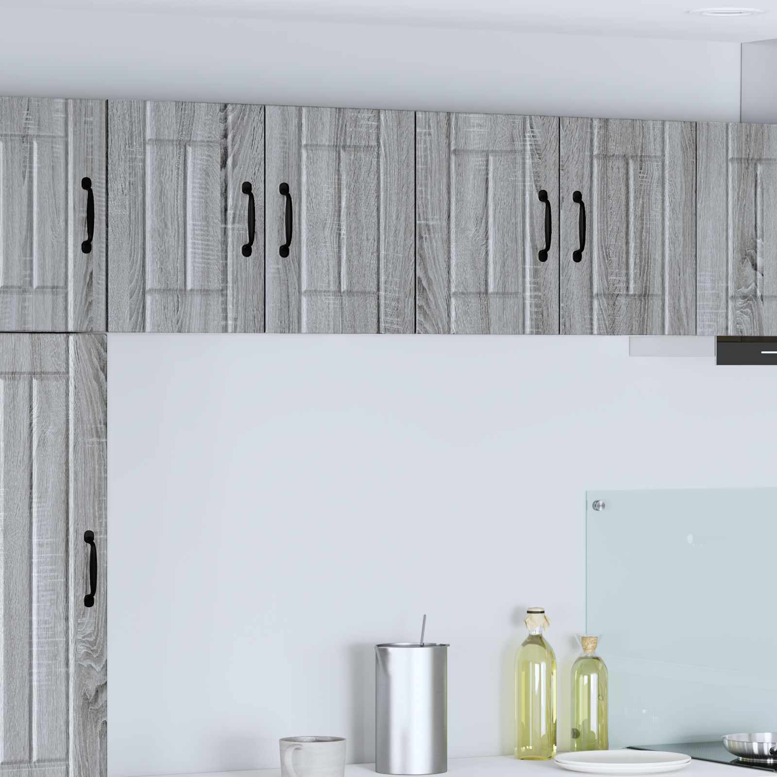 vidaXL Wandschrank LUCCA Graues Sonoma 60 x 31 x 40 cm Holzwerkstoff