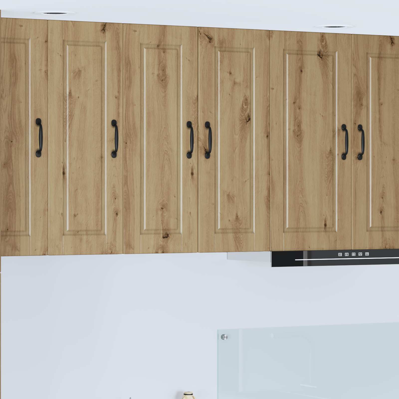 vidaXL Wandschrank PORTO Artisan-Eiche 30 x 31 x 80 cm Holzwerkstoff