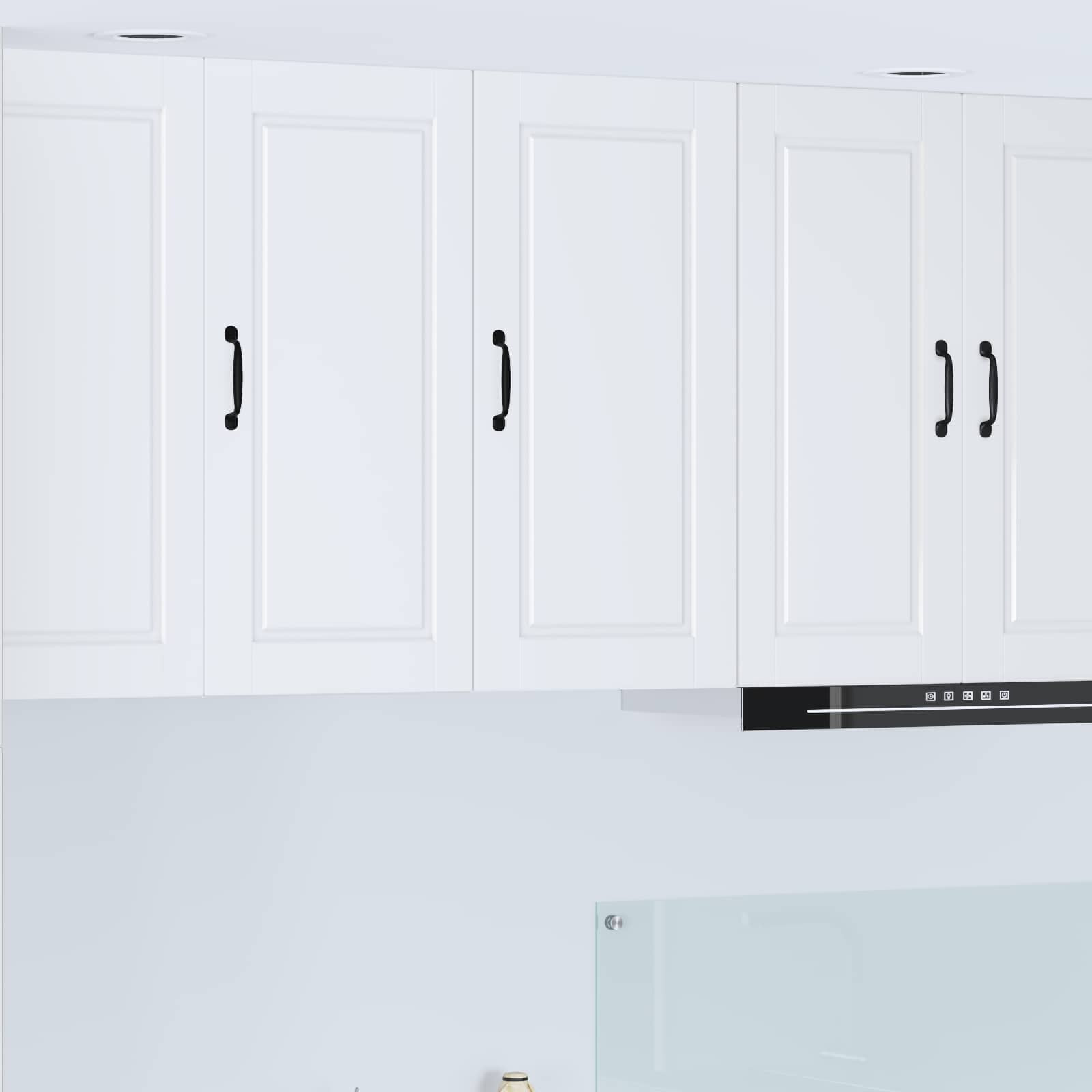 vidaXL Wandschrank PORTO Weiß 40 x 31 x 80 cm Holzwerkstoff