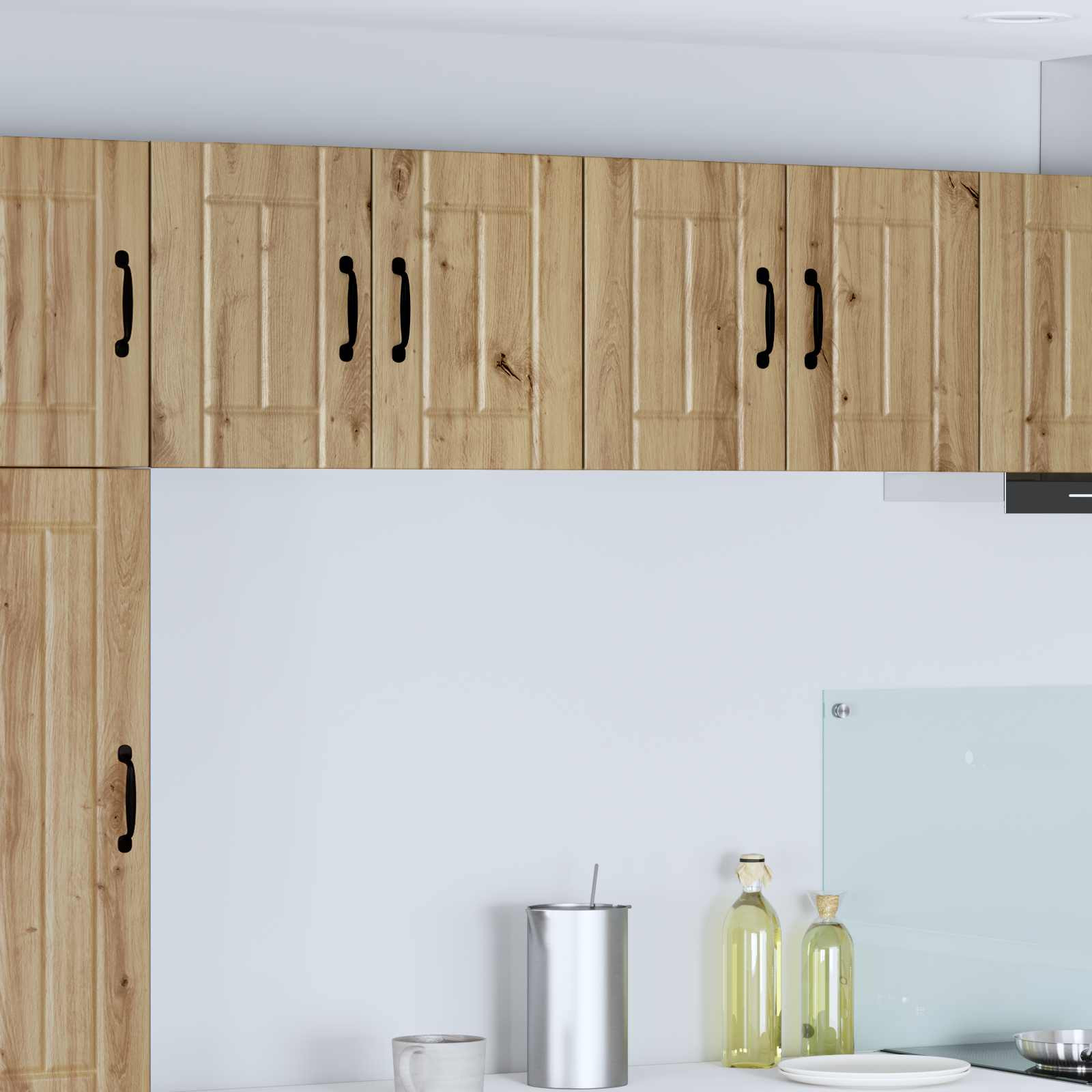 vidaXL Wandschrank LUCCA Artisan-Eiche 60 x 31 x 40 cm Holzwerkstoff