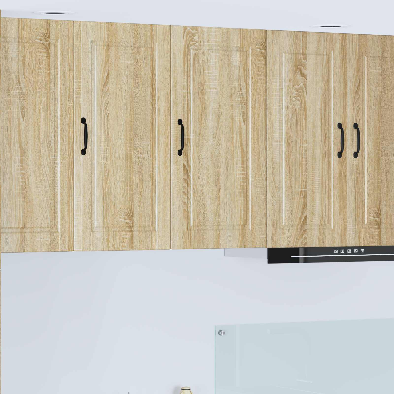 vidaXL Wandschrank PORTO Sonoma-Eiche 40 x 31 x 80 cm Holzwerkstoff