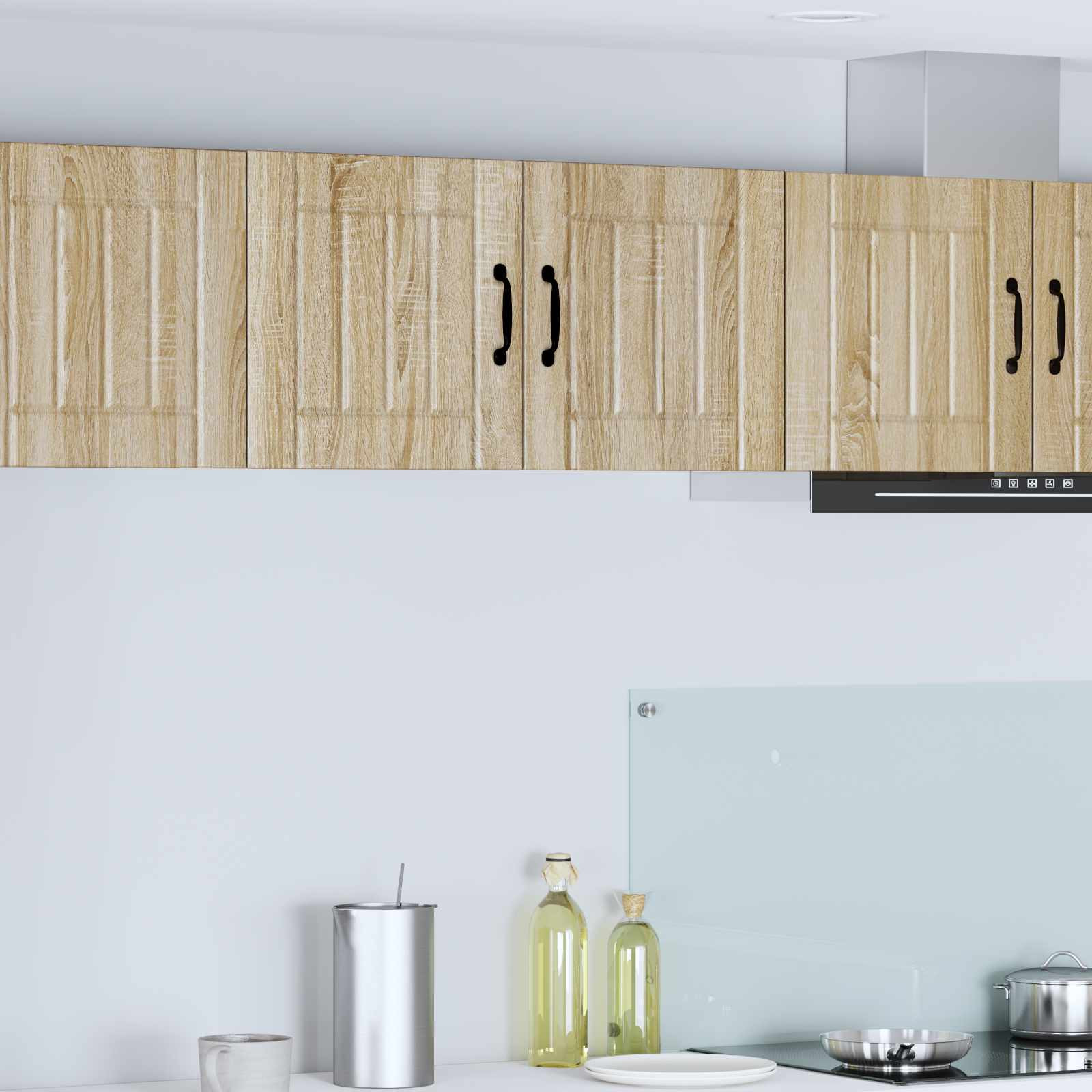 vidaXL Wandschrank LUCCA Sonoma-Eiche 80 x 31 x 40 cm Holzwerkstoff