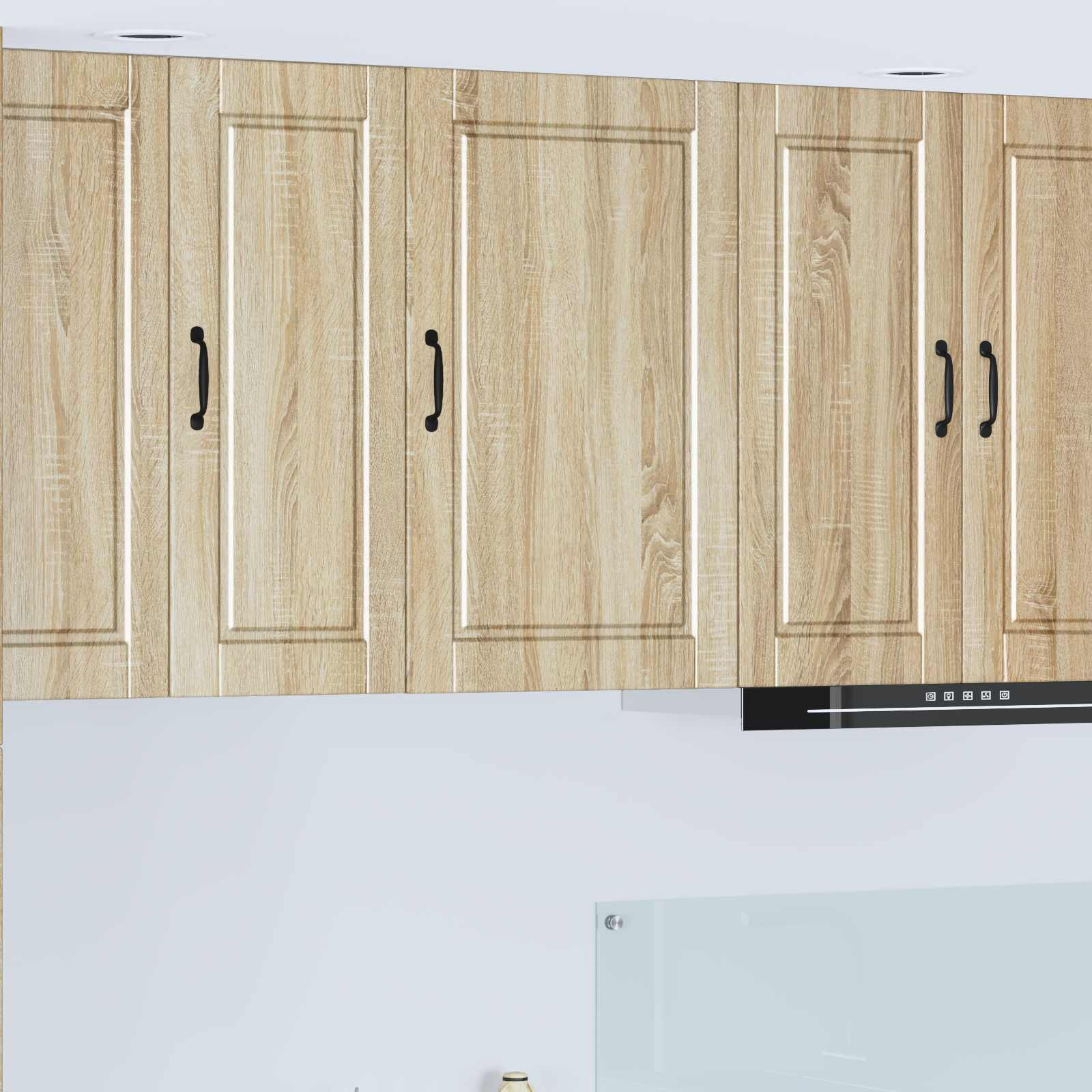 vidaXL Wandschrank PORTO Sonoma-Eiche 50 x 31 x 80 cm Holzwerkstoff