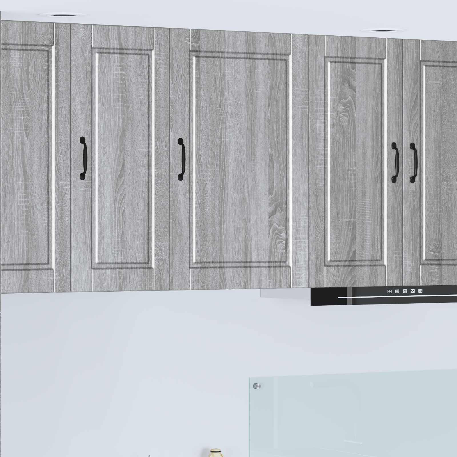 vidaXL Wandschrank PORTO Graues Sonoma 50 x 31 x 80 cm Holzwerkstoff