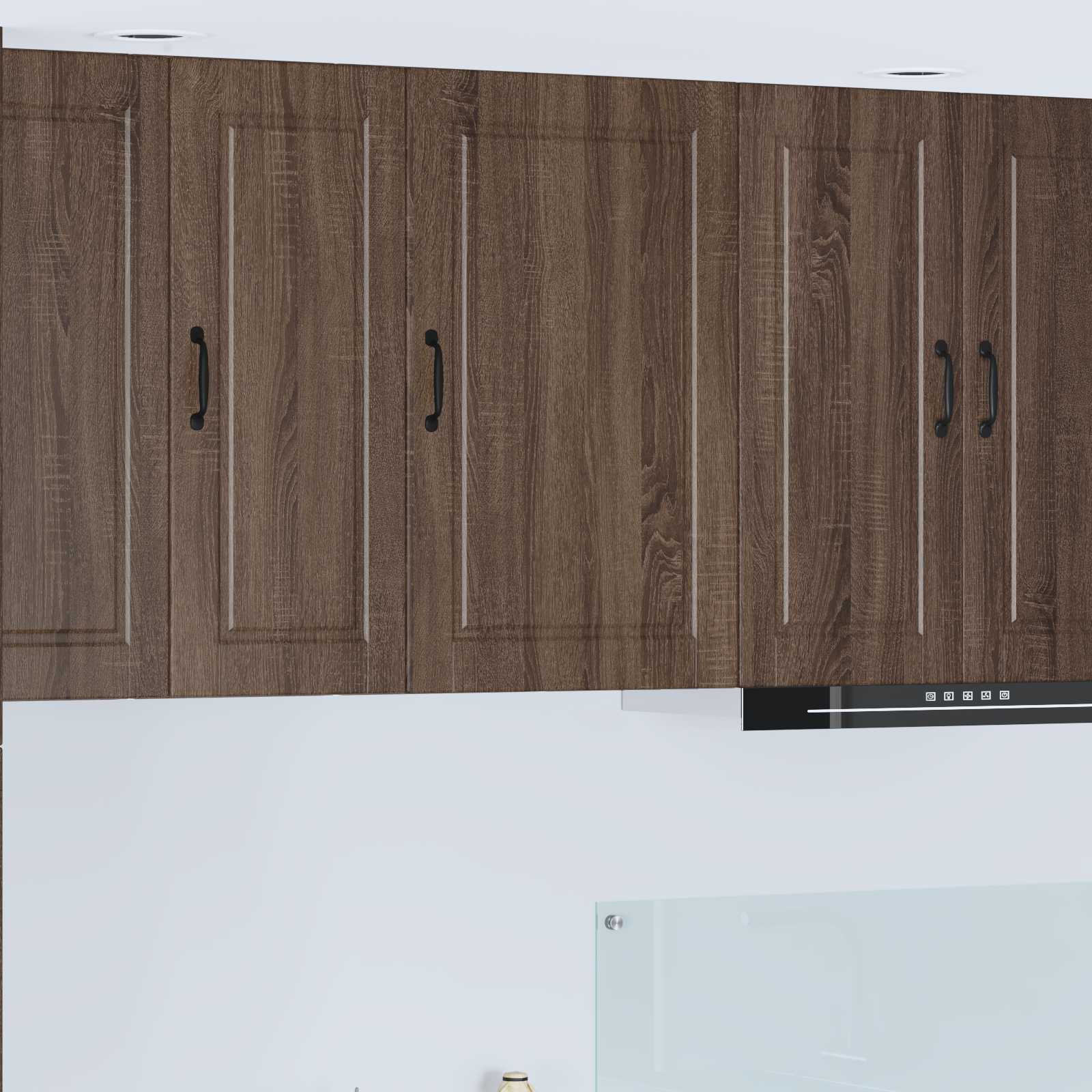 vidaXL Wandschrank PORTO Braun Eichen-Optik 50 x 31 x 80 cm