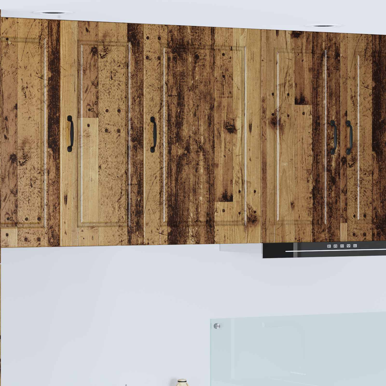 vidaXL Wandschrank PORTO Altholz 50 x 31 x 80 cm Holzwerkstoff